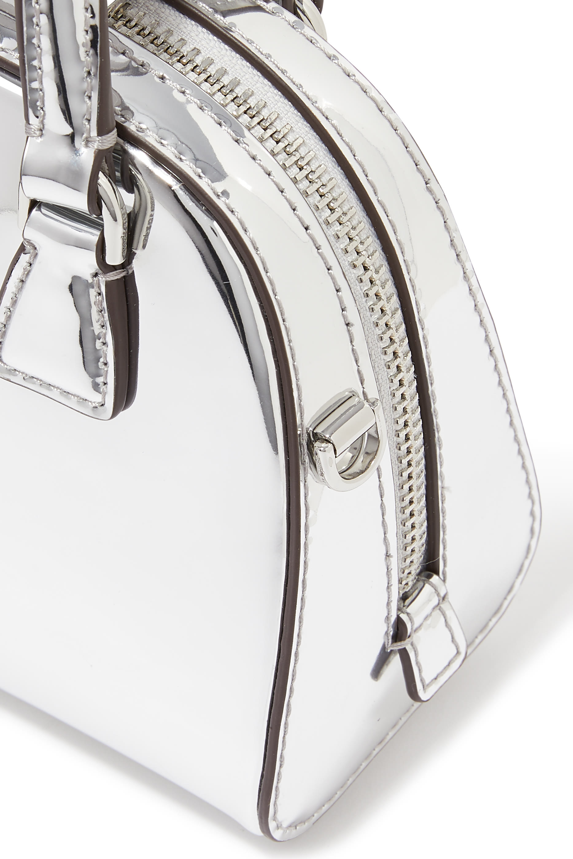 Sam Icon Metallic Mini Duffle Bag