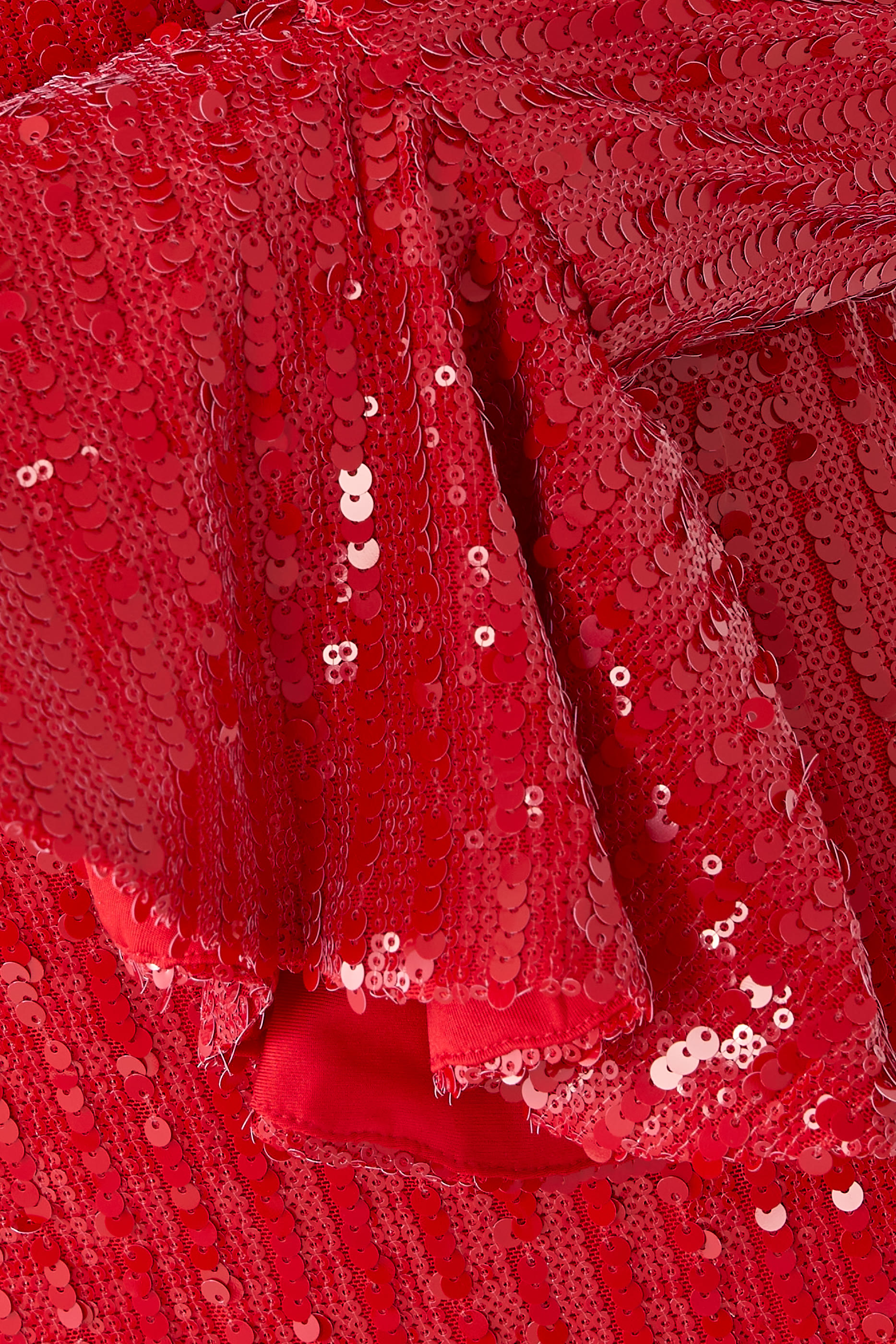 Sequins Long Sleeve Mini Dress