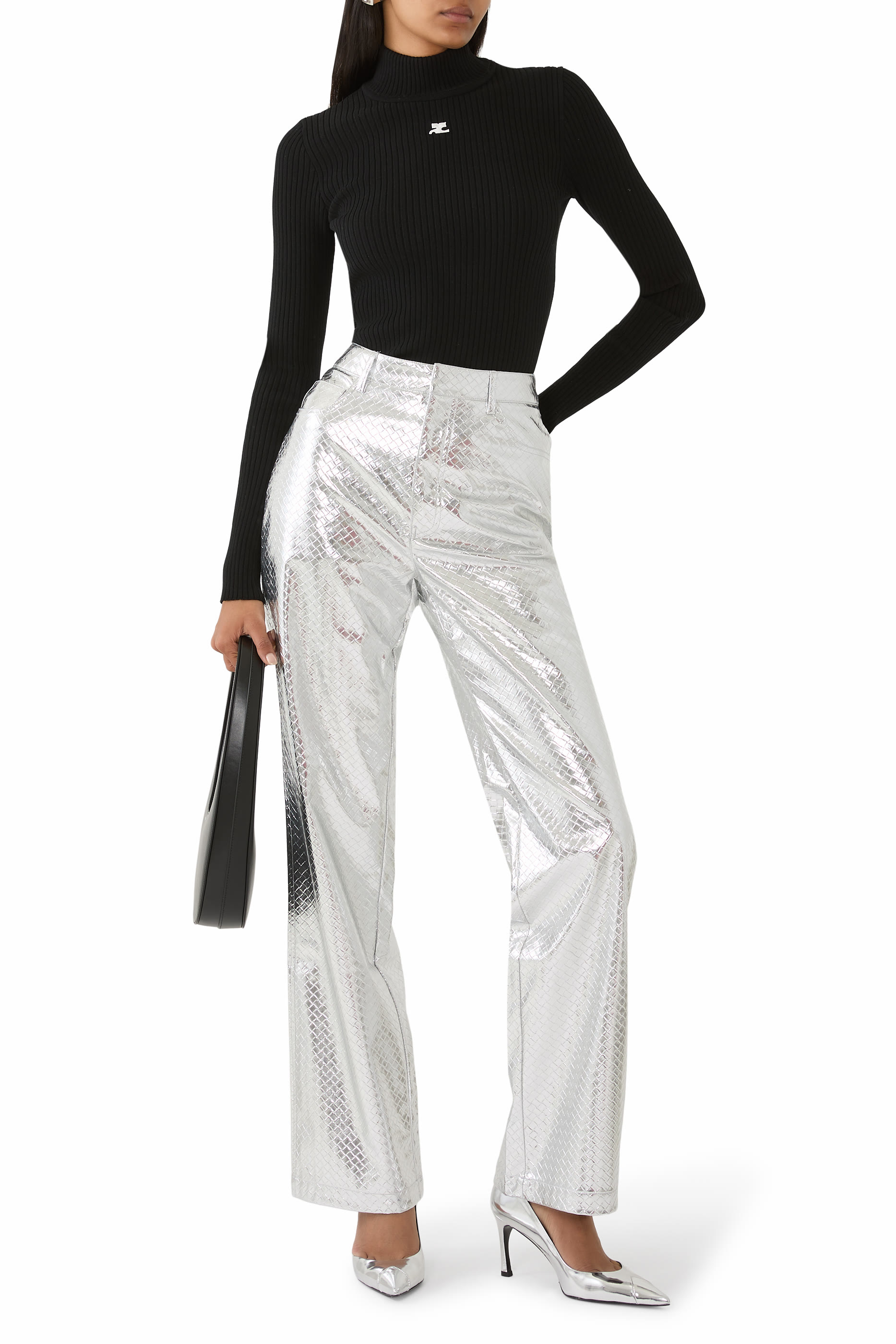  Braided Straight Pants 