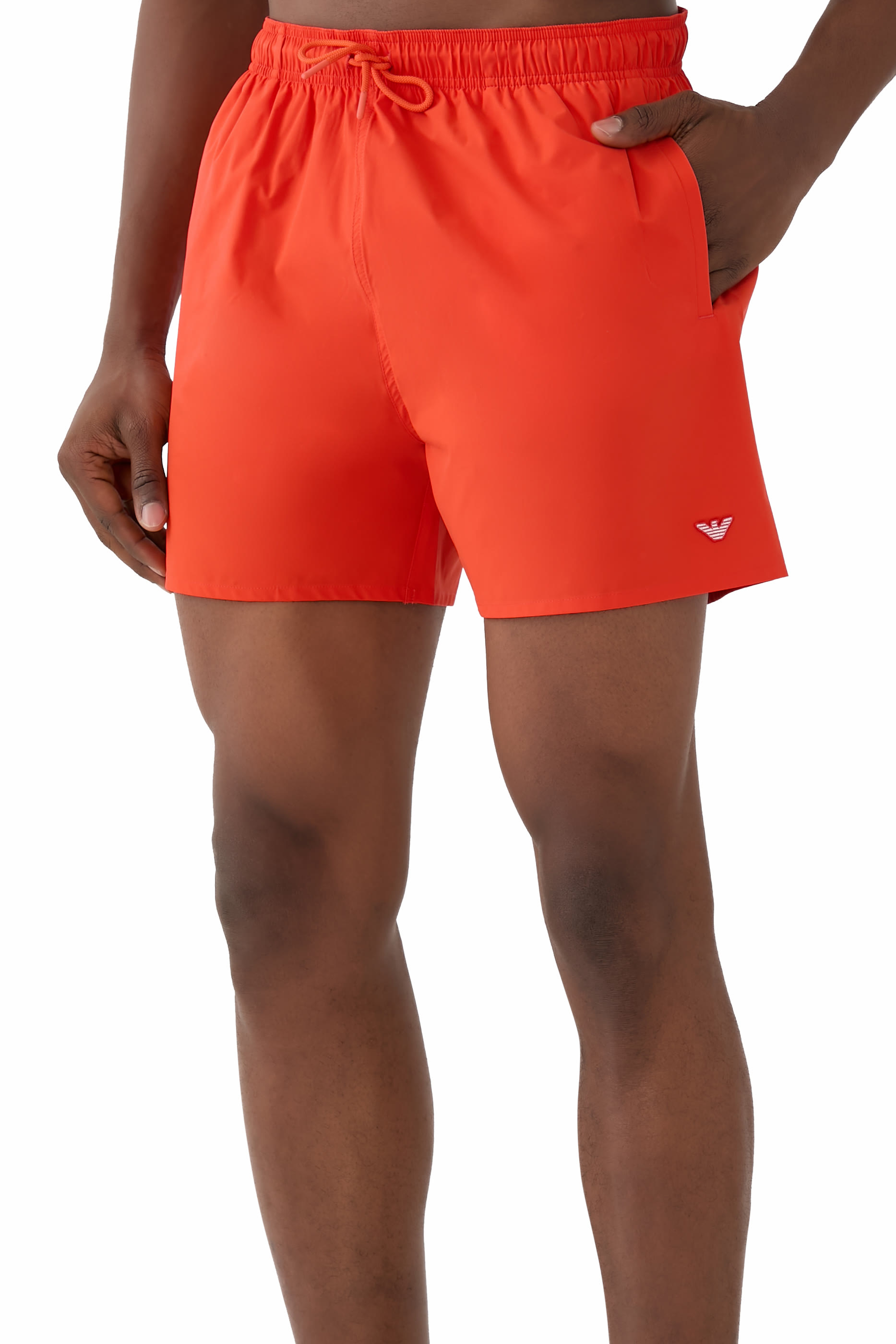 Micro Eagle Logo Swim Shorts