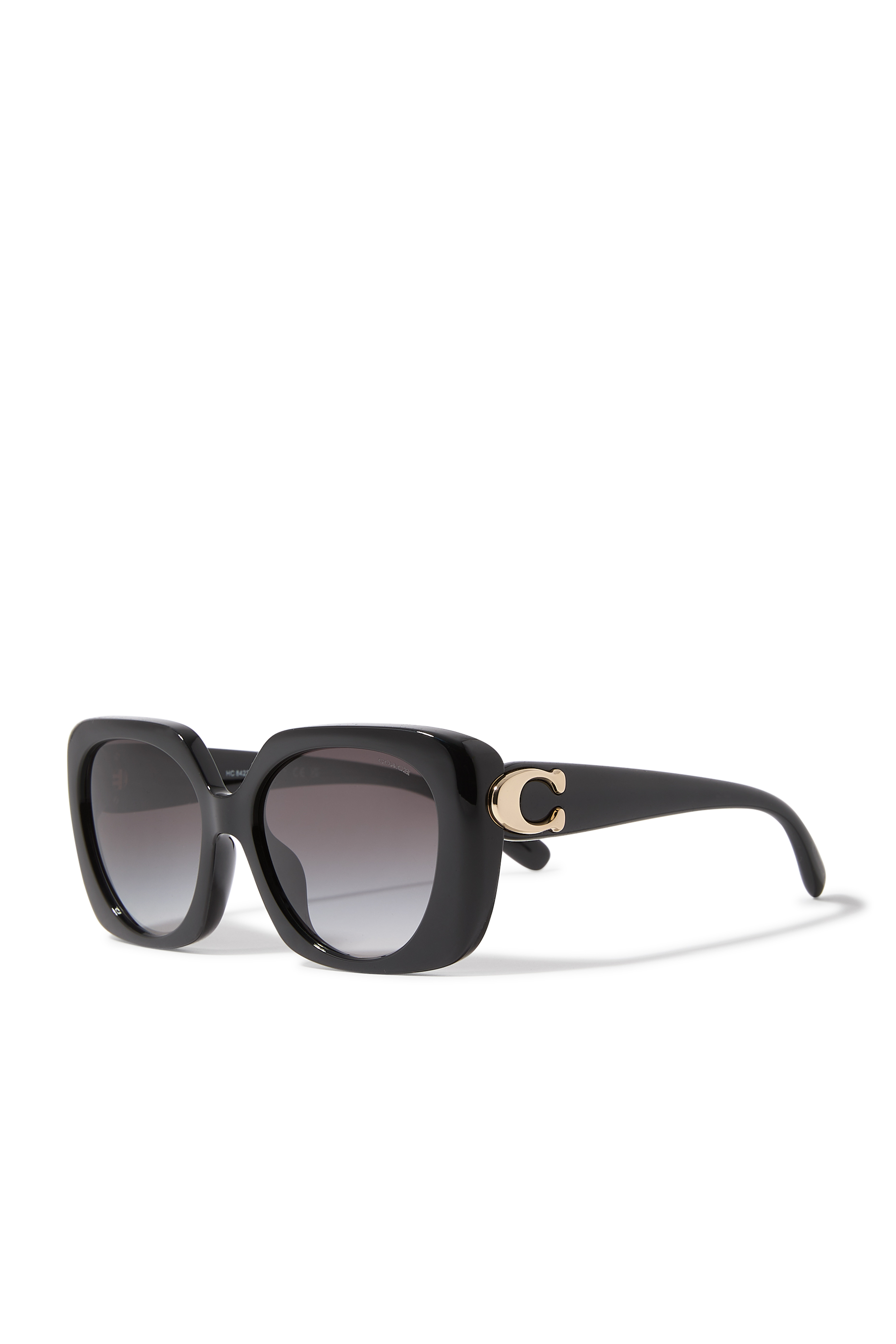 C Oversized Square Sunglasses