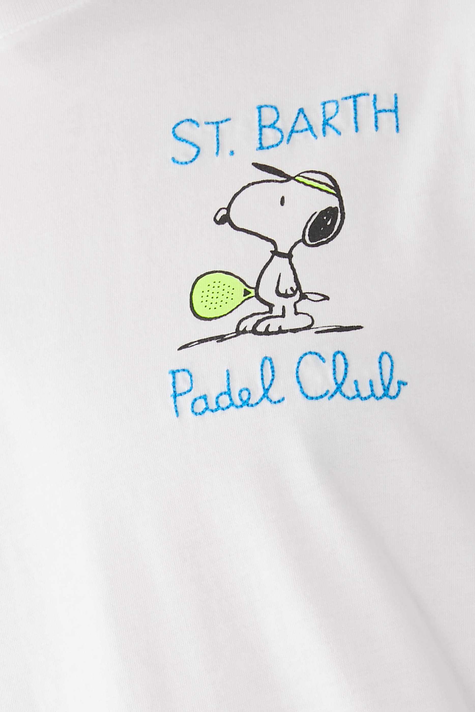 Snoopy Padel Club Embroidery T-Shirt