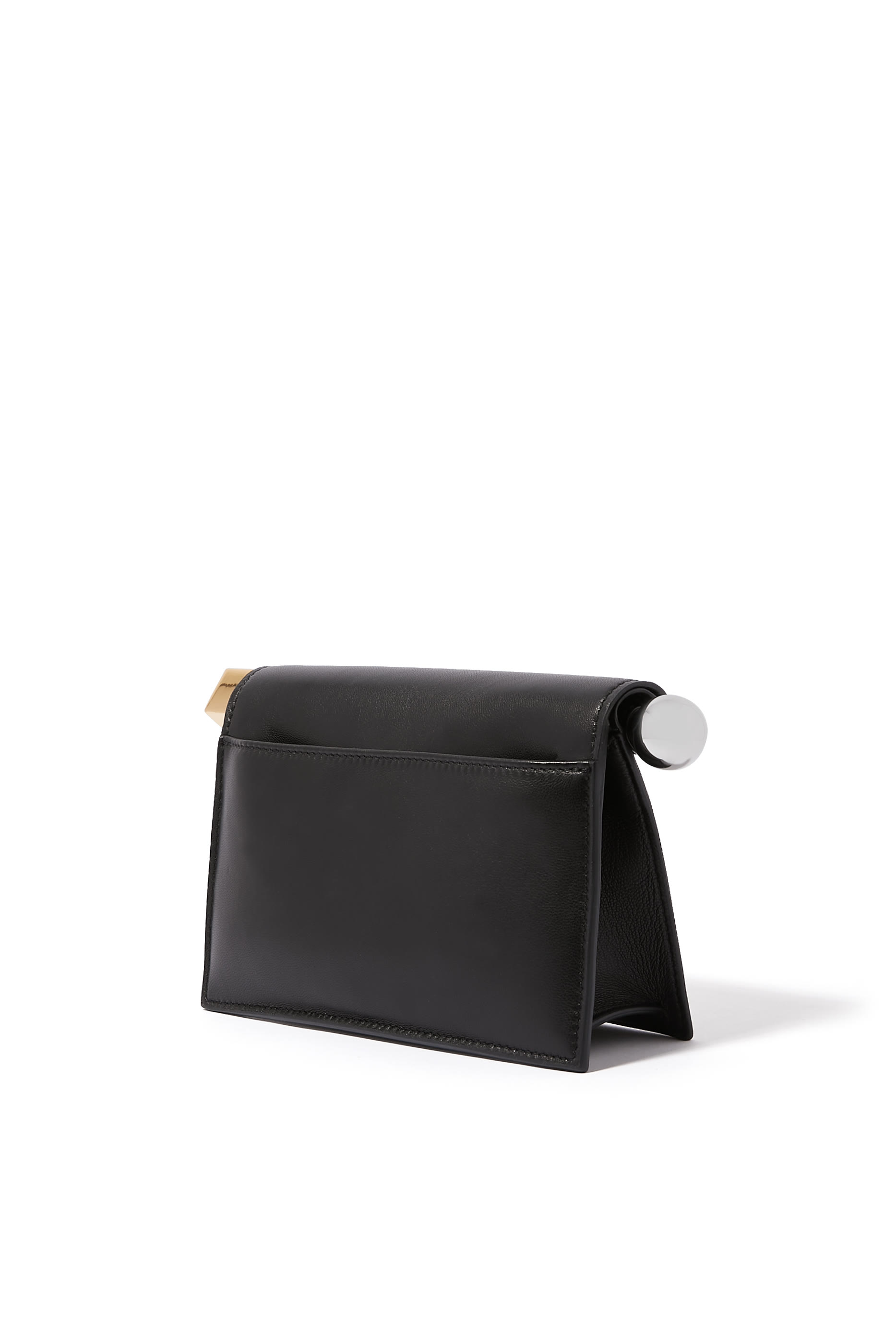 The Small Rond Carr&eacute; Clutch Bag