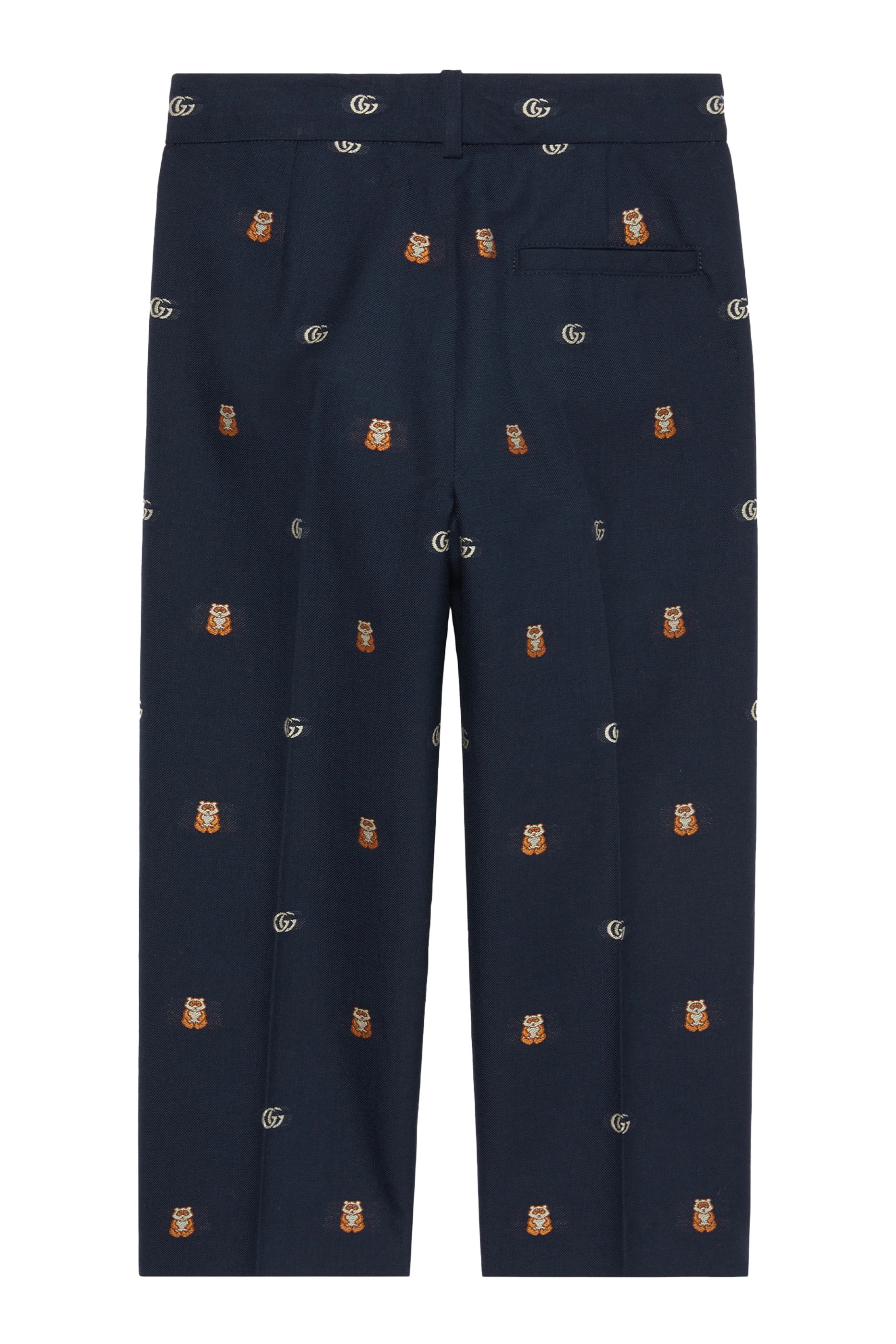 Kids Double G Wool Pants