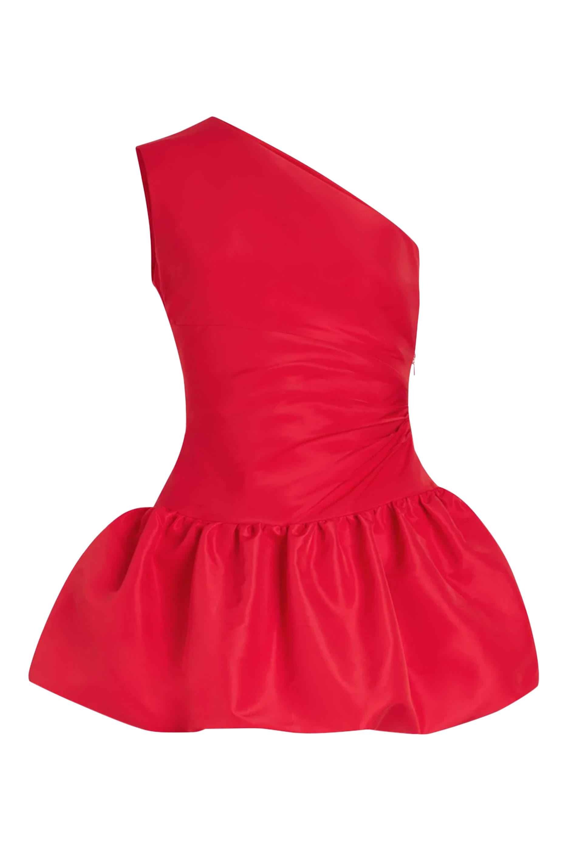 One-shoulder Bubble Mini Dress