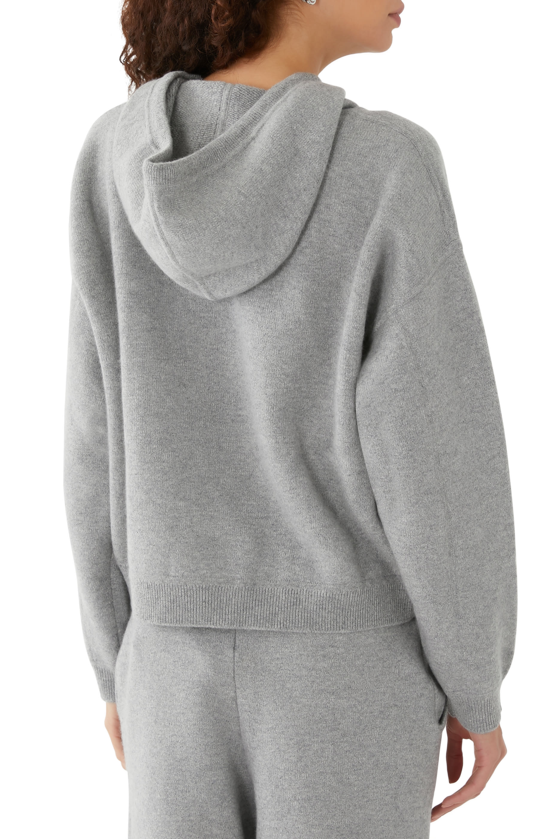 Cashmere Knit Hoodie