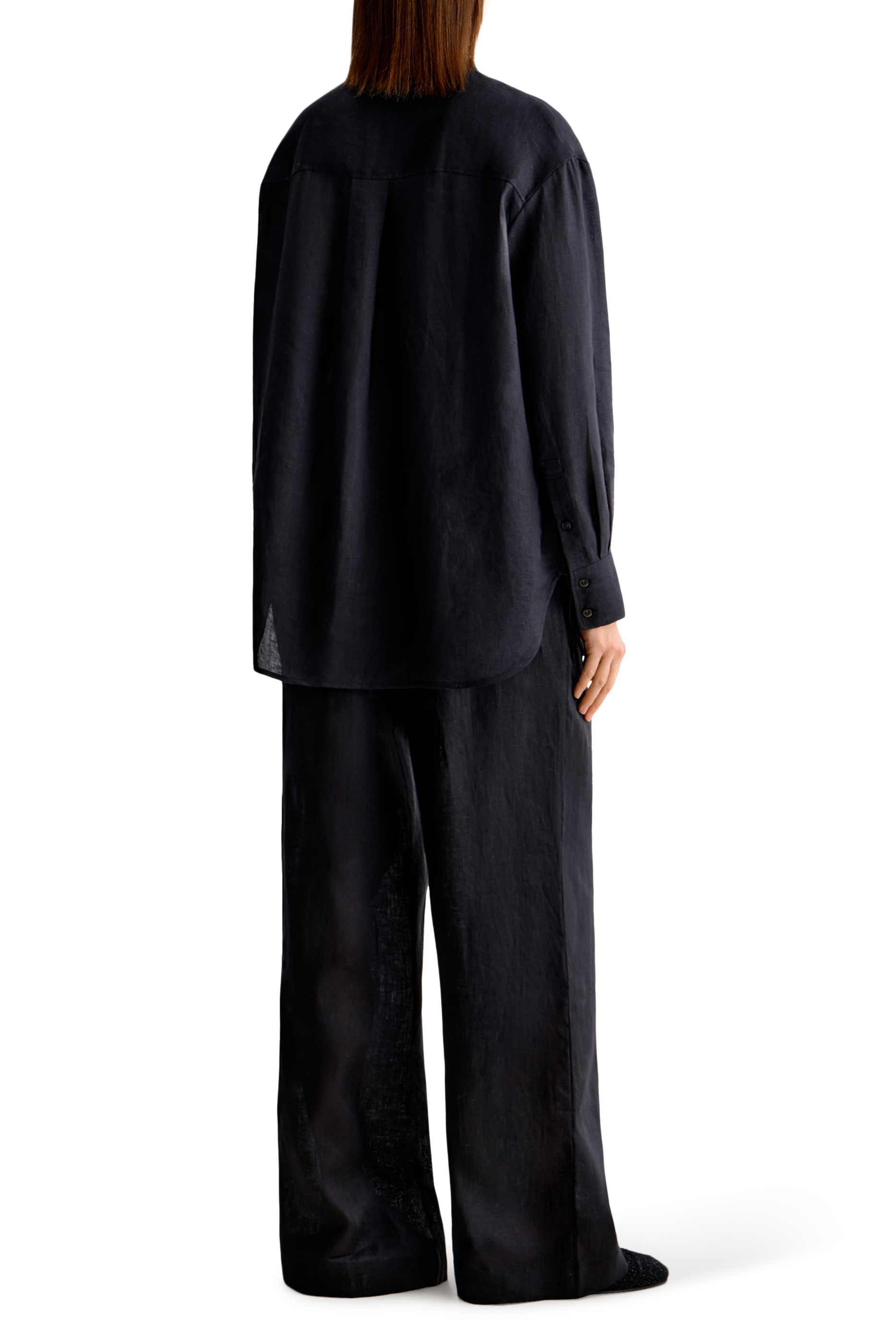 Drawstring Linen Trousers