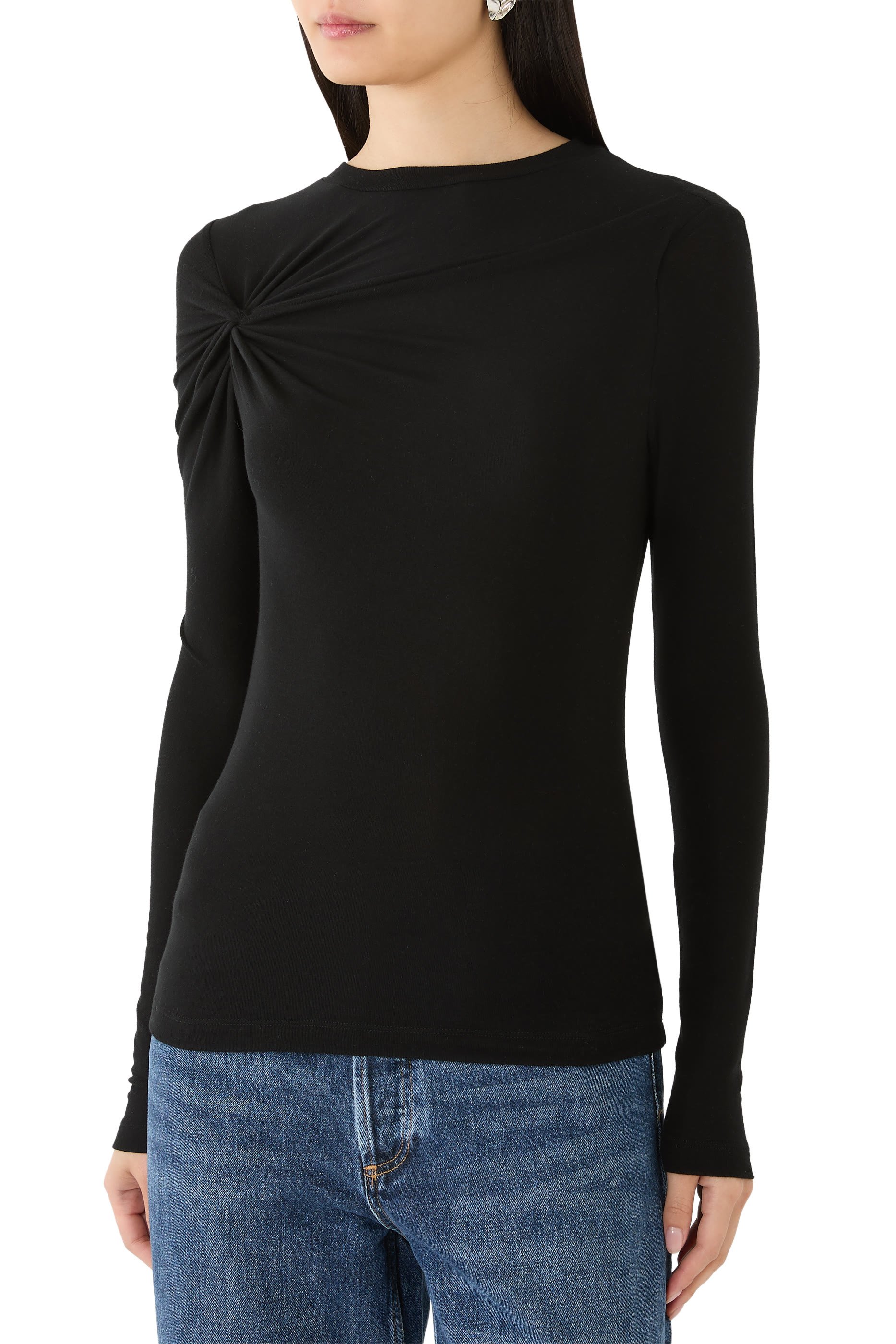 Lissa Log Sleeve T-Shirt