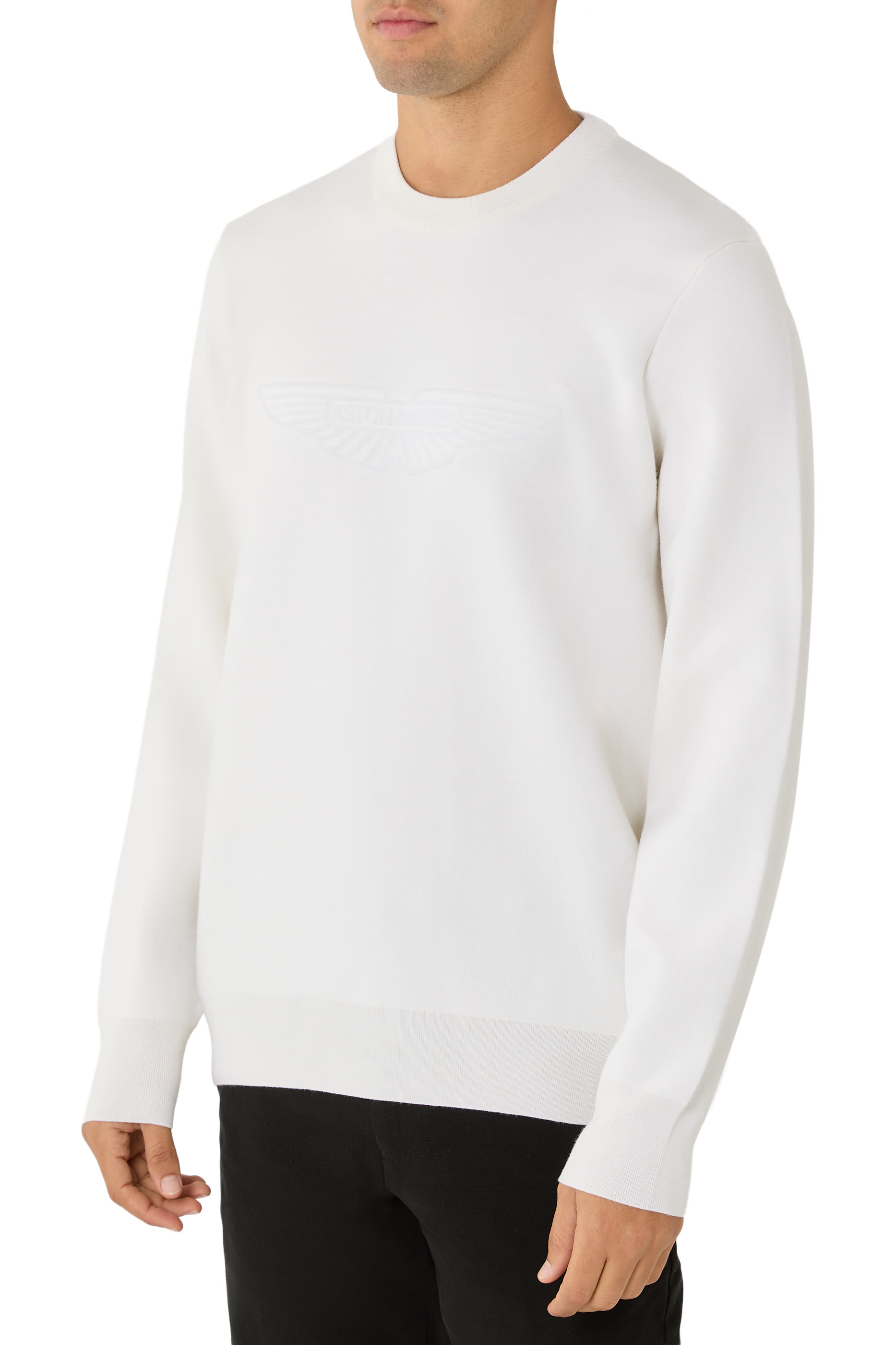 X L-Electrico Embroidered Logo Sweater