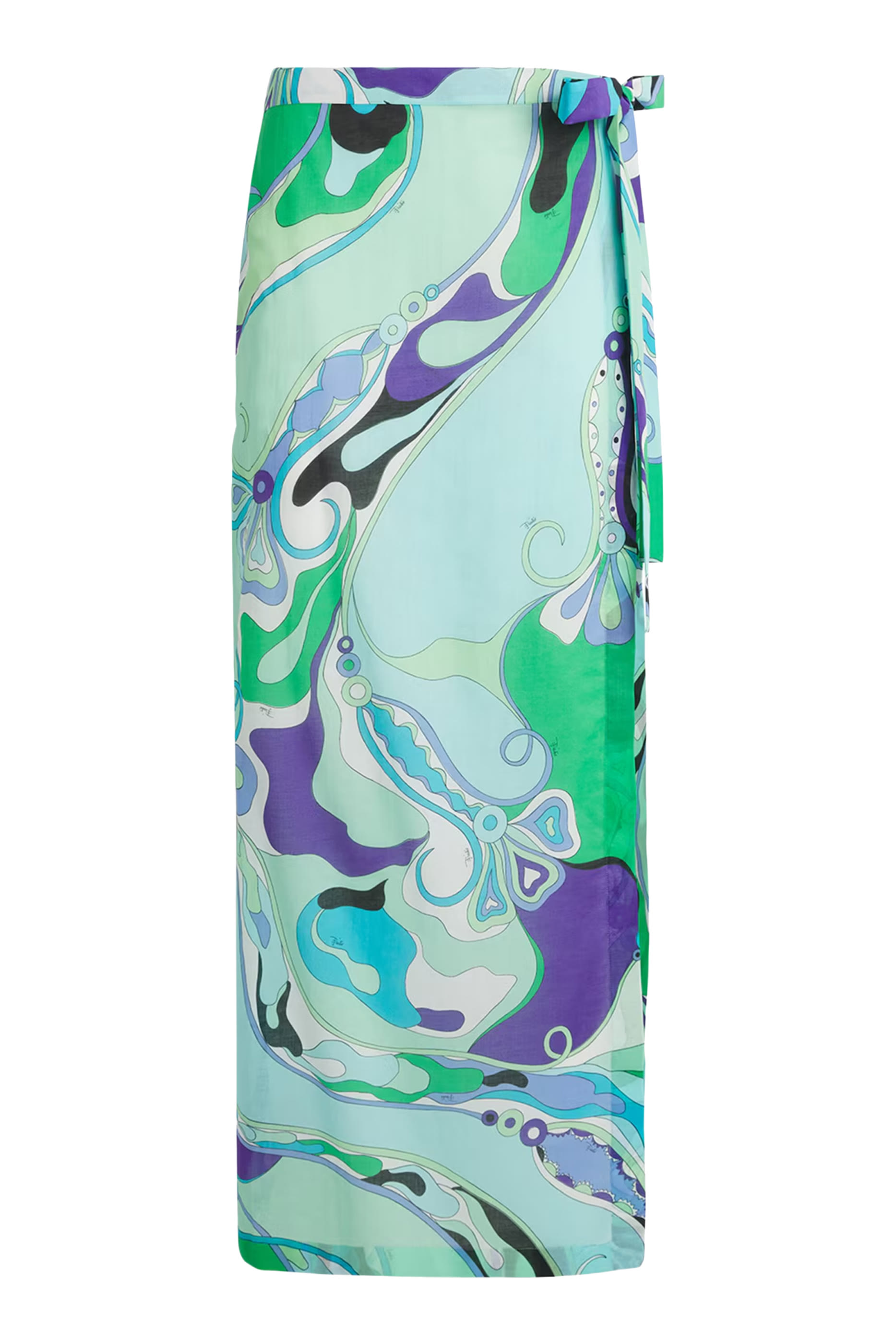 Orchidee Print Cotton Sarong