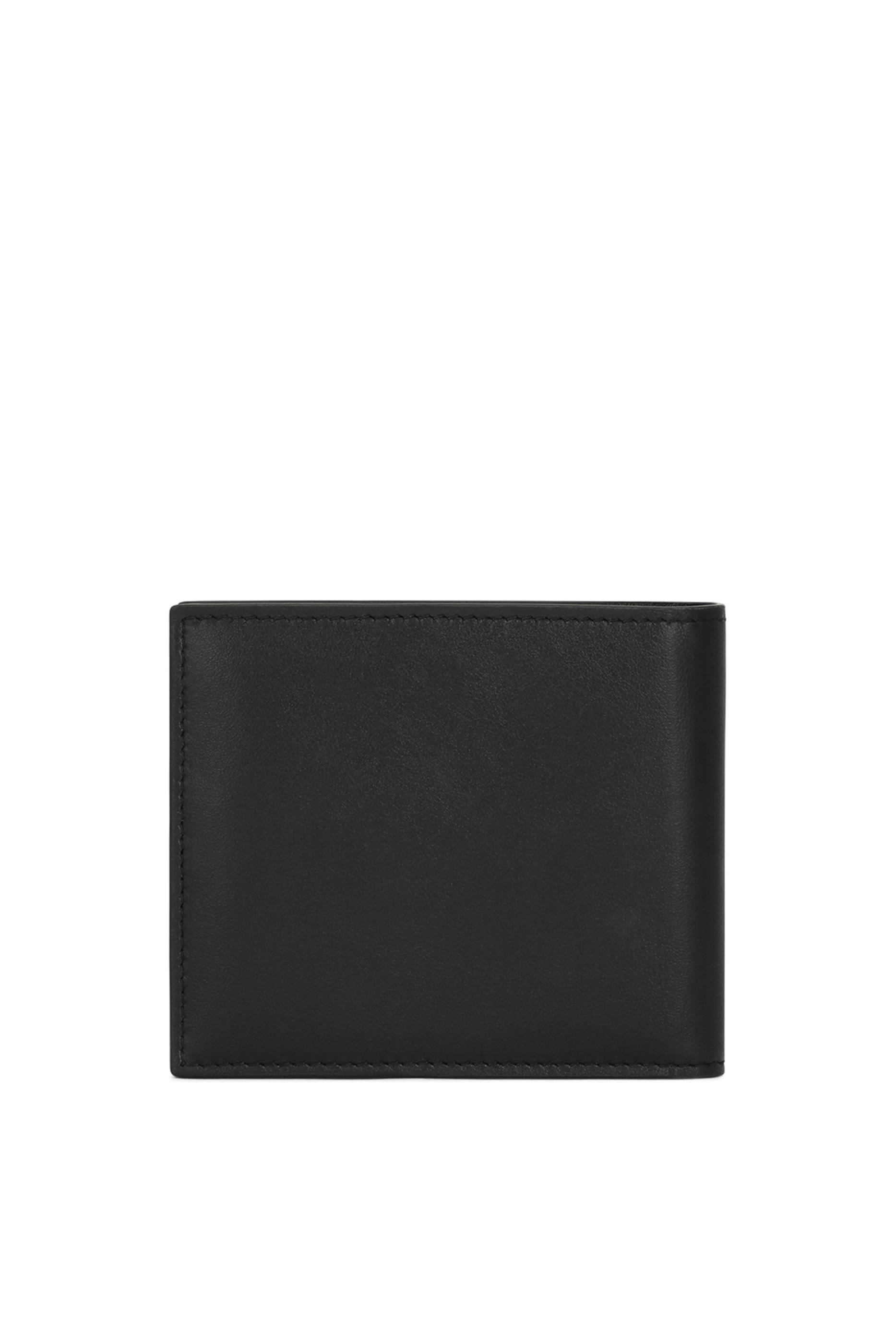 Logo Calfskin Bifold Wallet