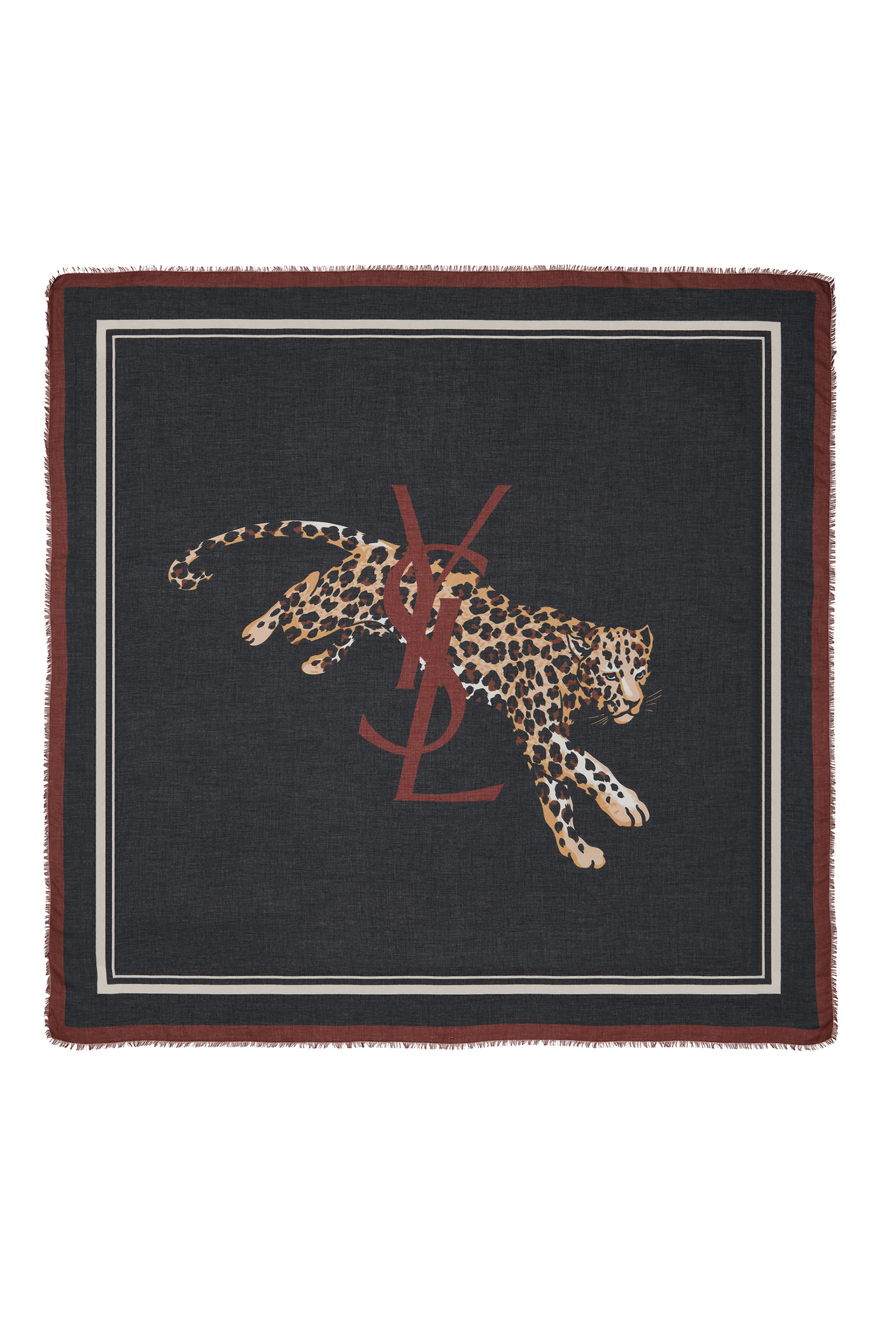 Leopard Large Square Scarf