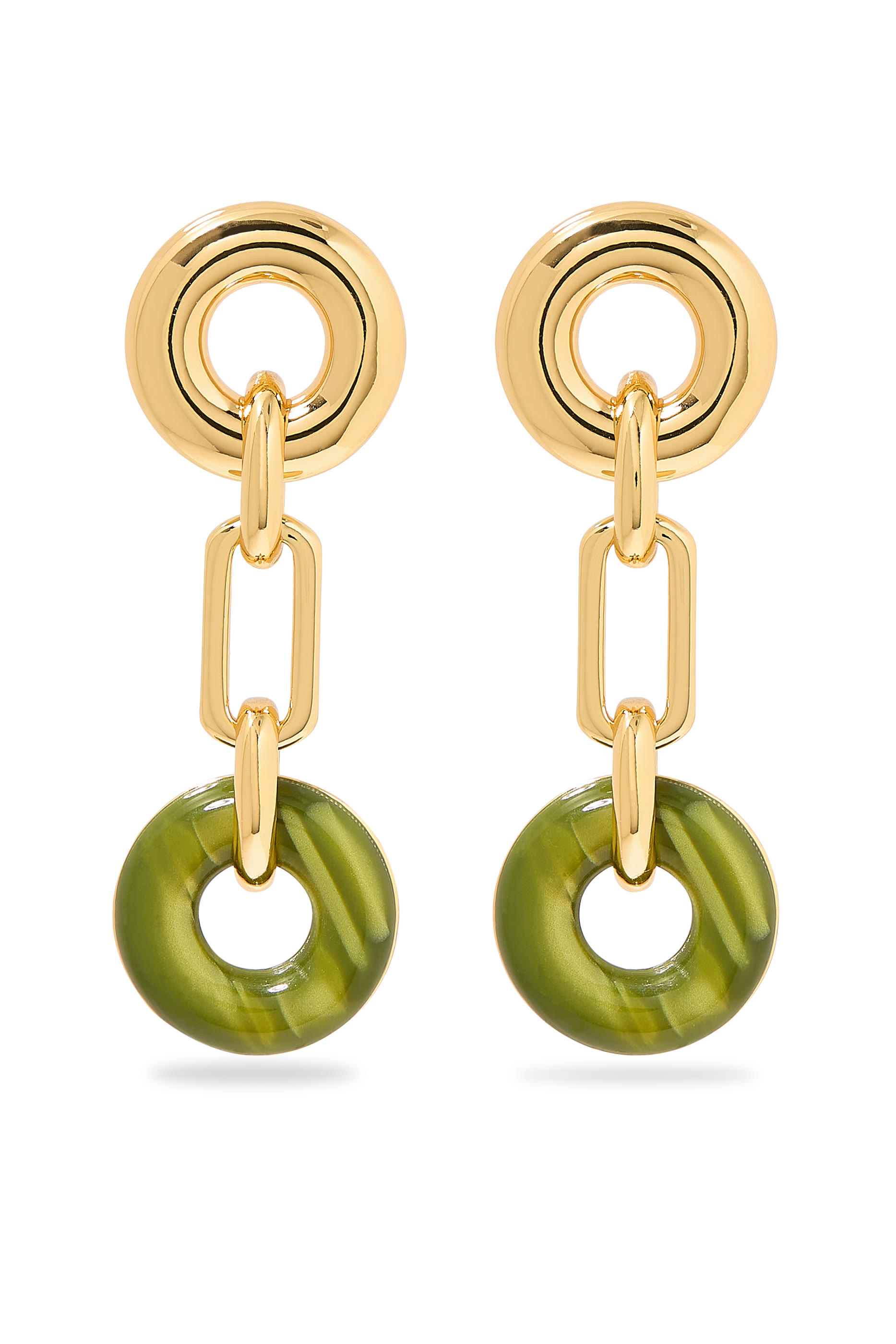 Interlock Linear Earrings