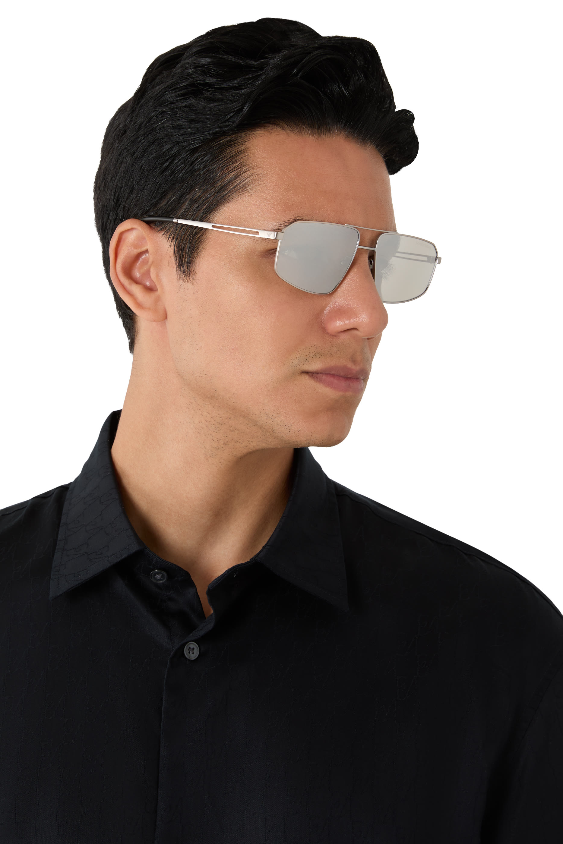 Pilot Shape Sunglasses 