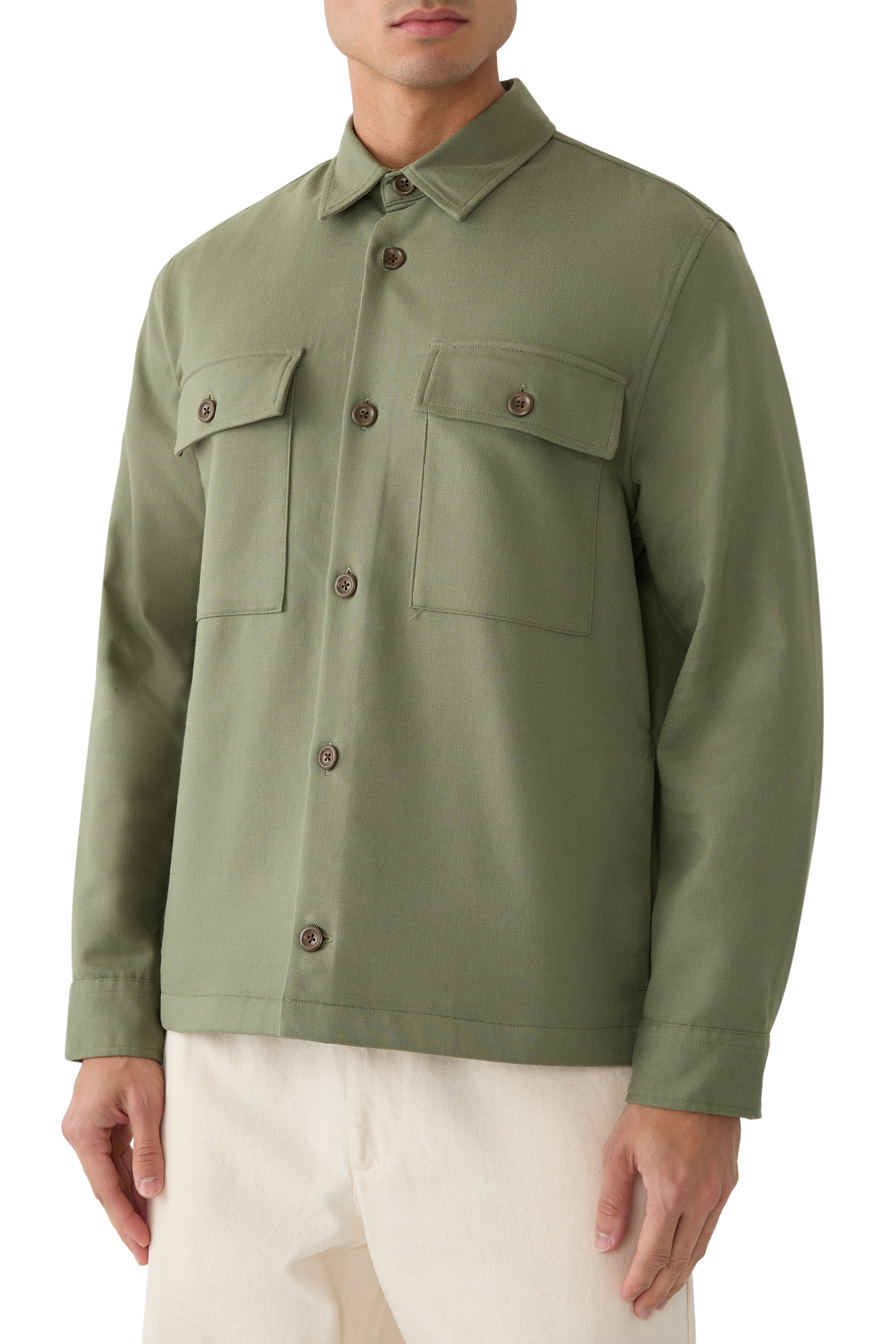 Double Knit Cotton Blend Jacket