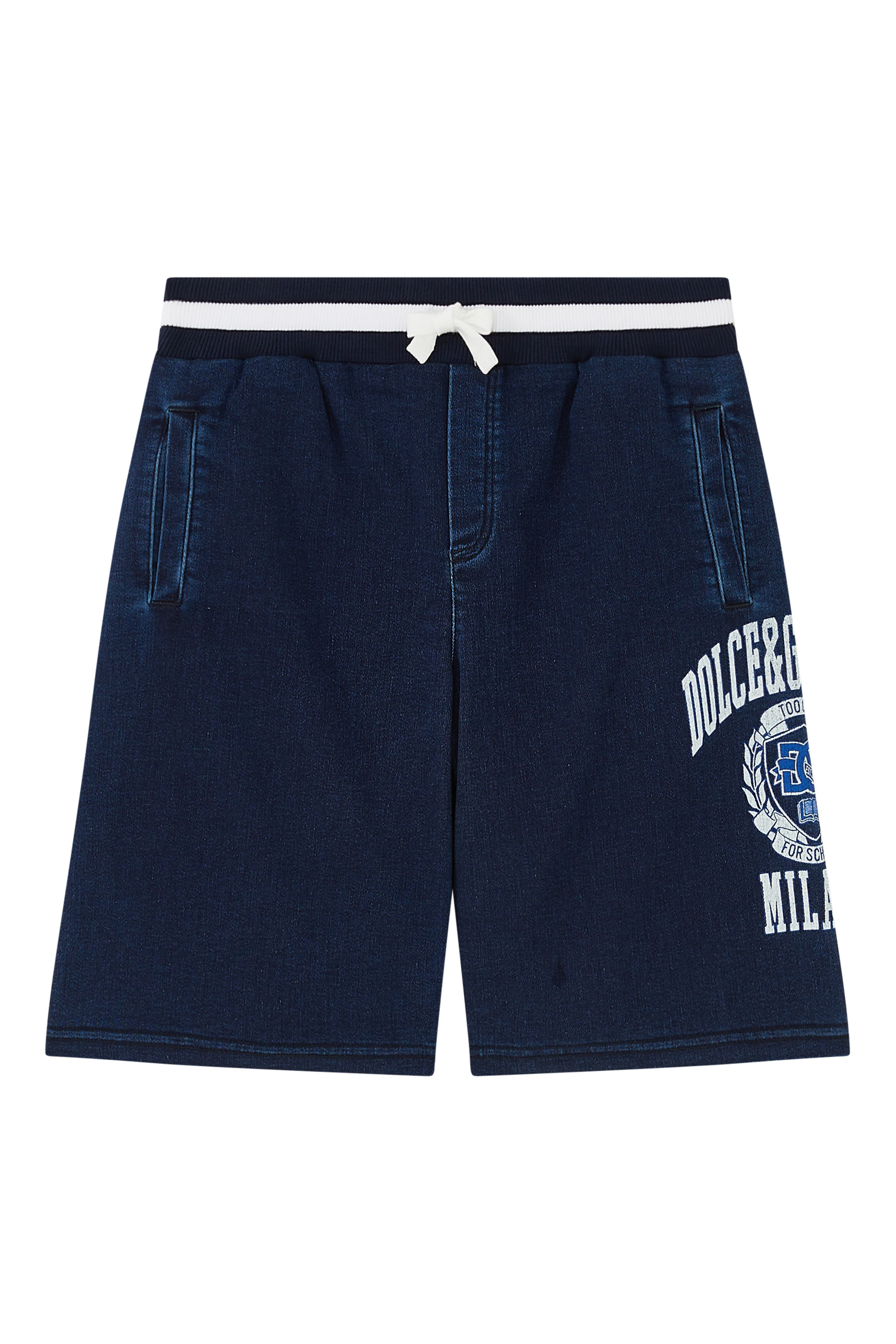 Kids Logo Graphic Drawstring Shorts