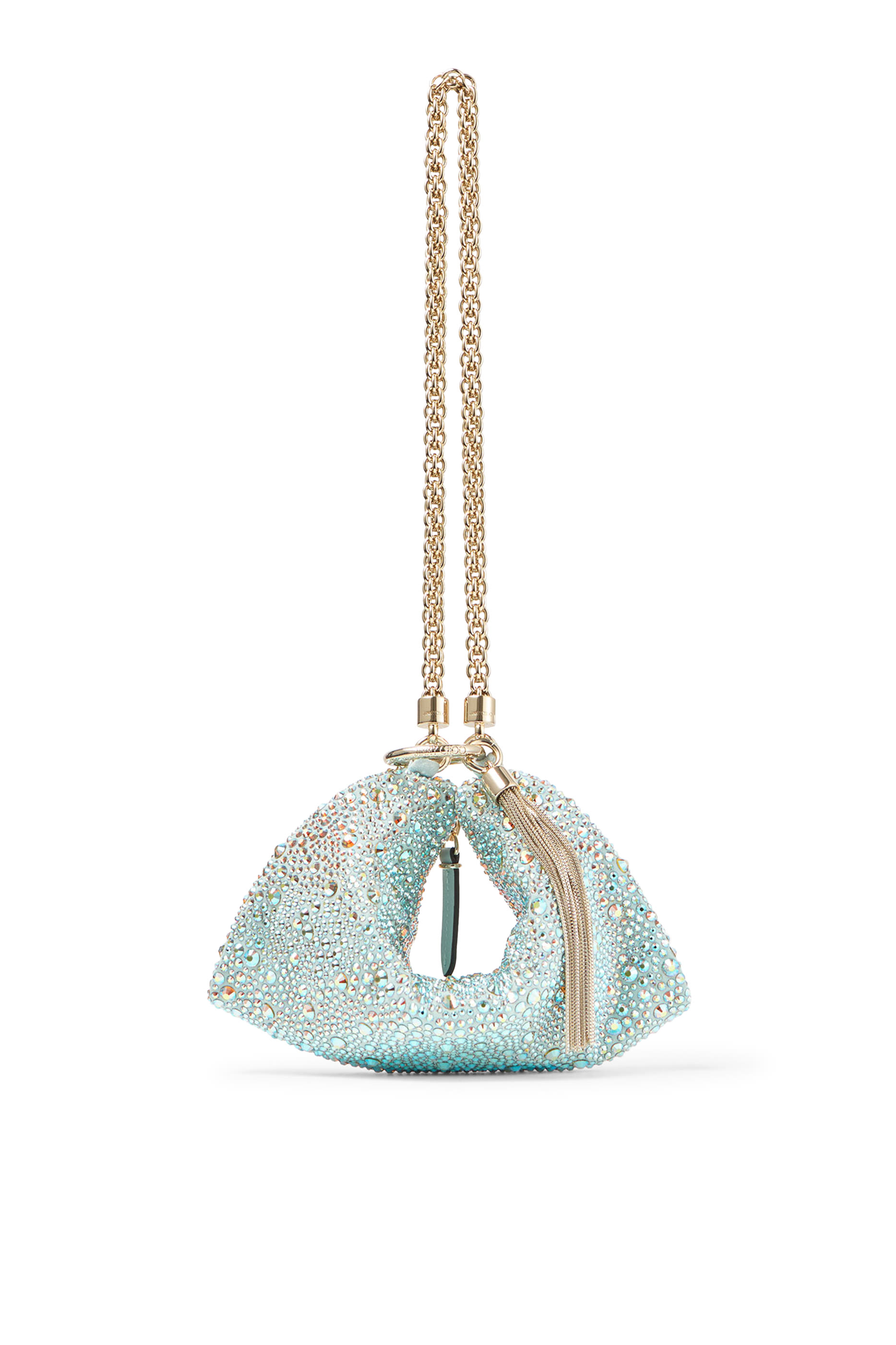 Callie Dégradé Crystals Satin Bag