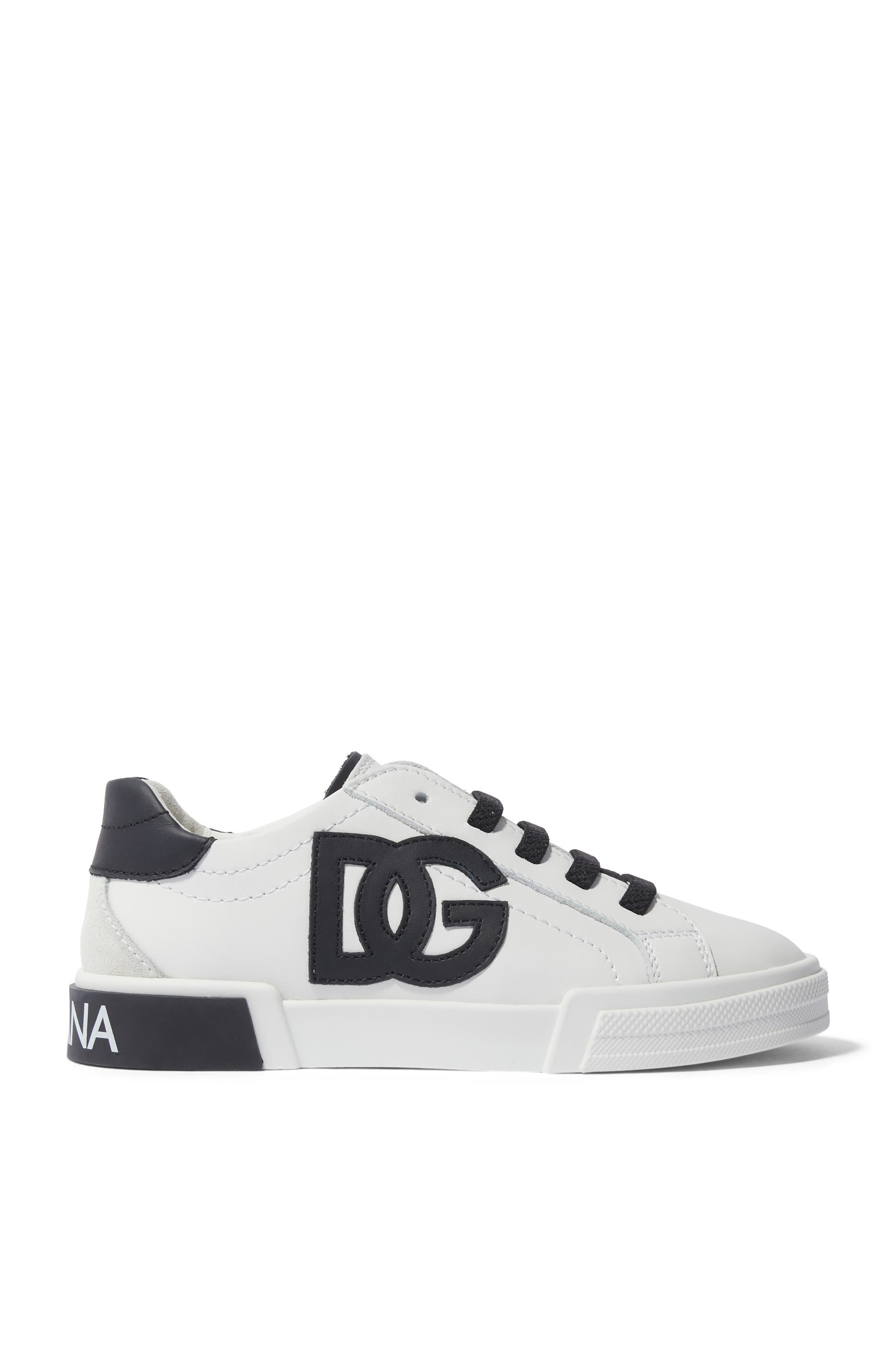 Kids Portofino Vintage Calfskin Sneakers