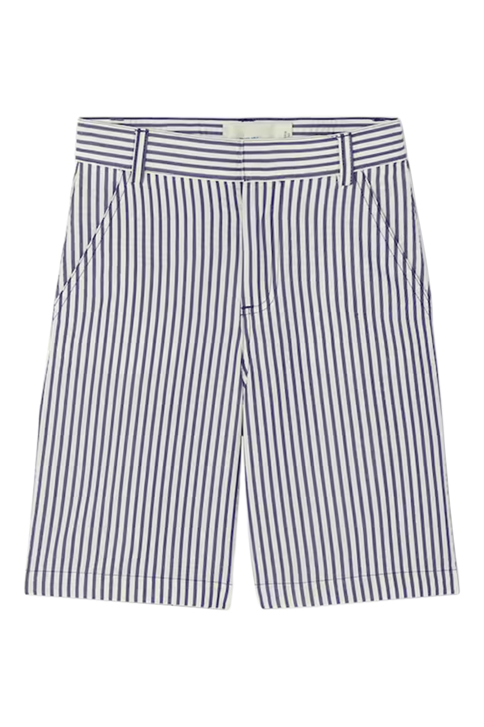 Kids Striped Bermuda Shorts