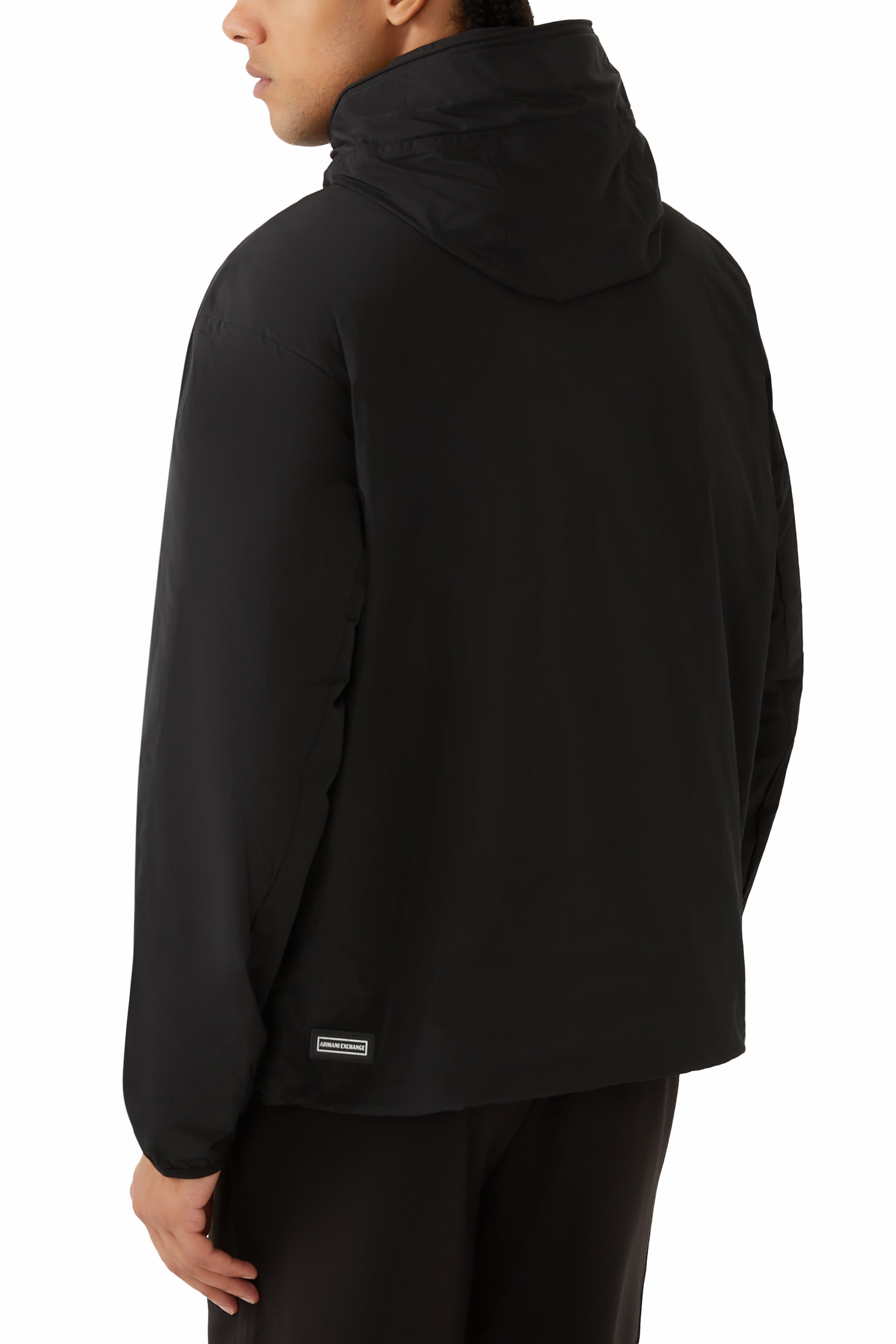 Jacket with Hood and Pockets