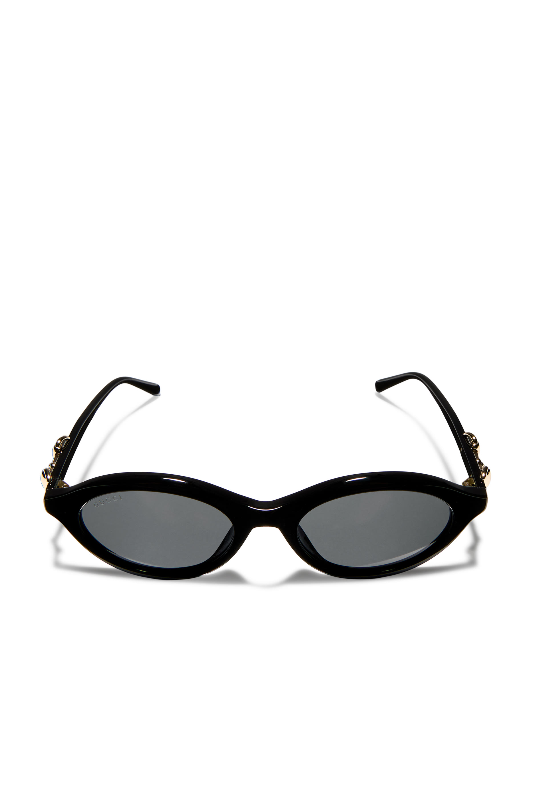 Oval-Frame Sunglasses