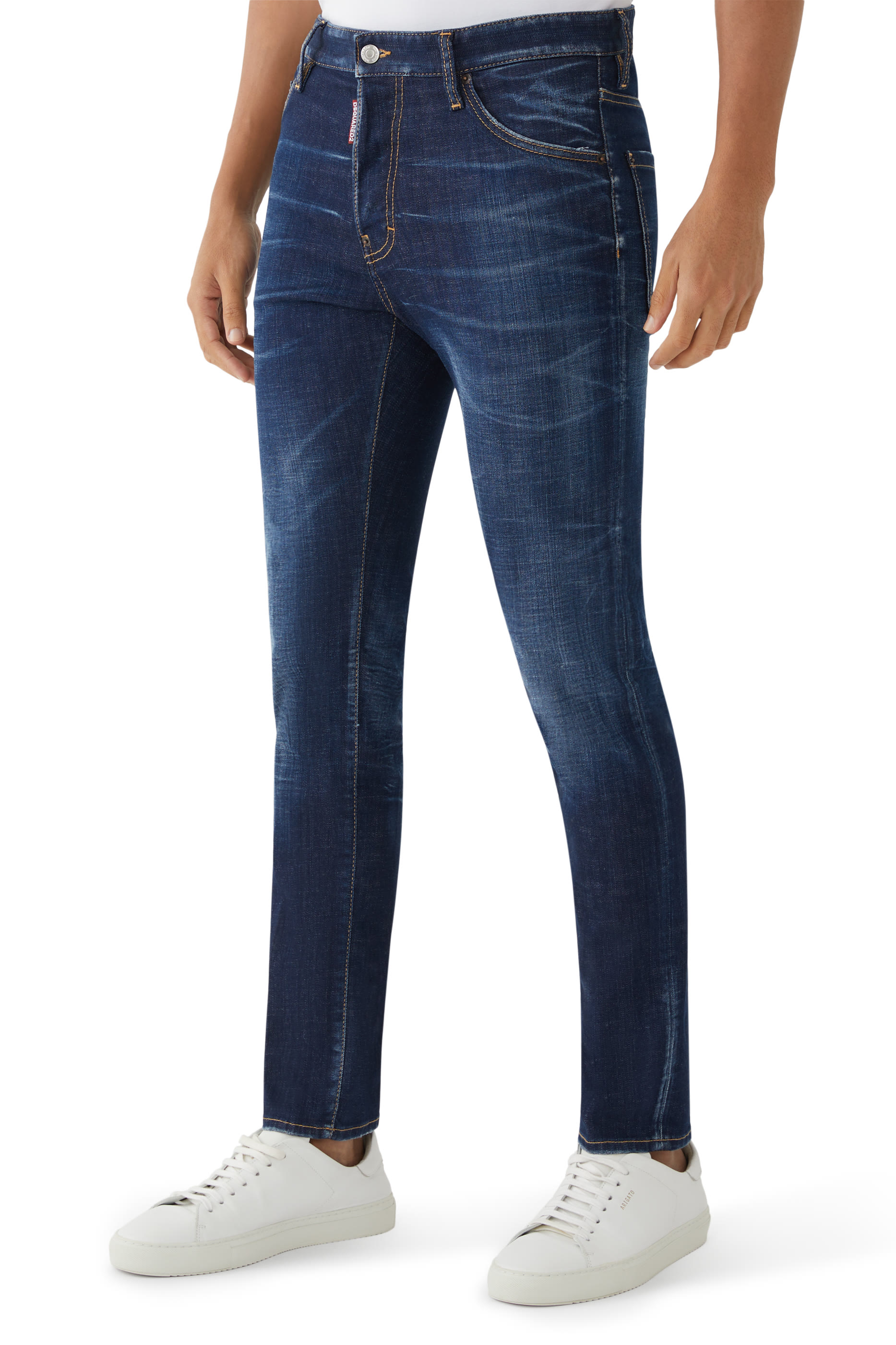 Dark Clean Wash Cool Guy Jeans