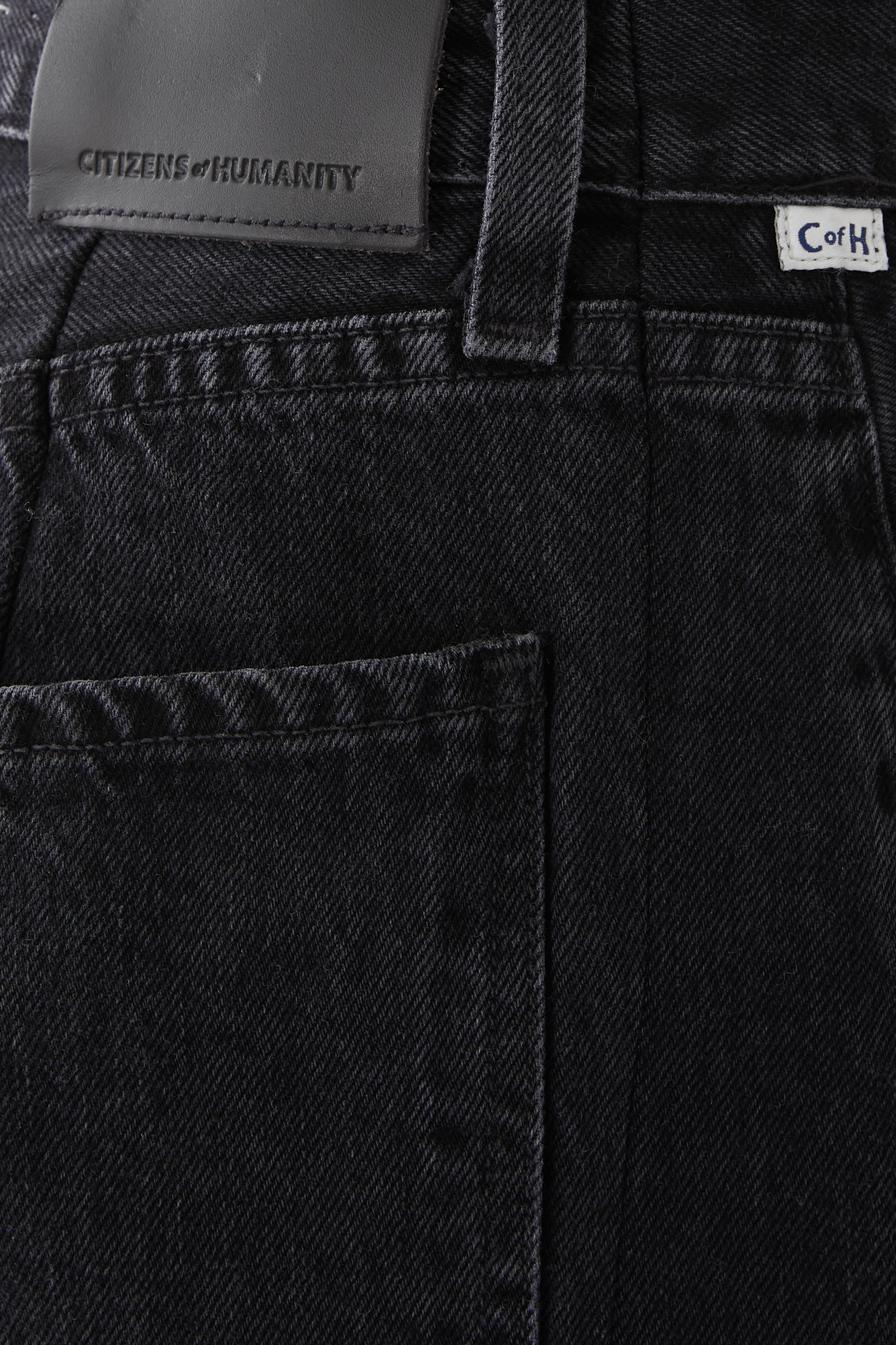 Pieced Horseshoe Jeans