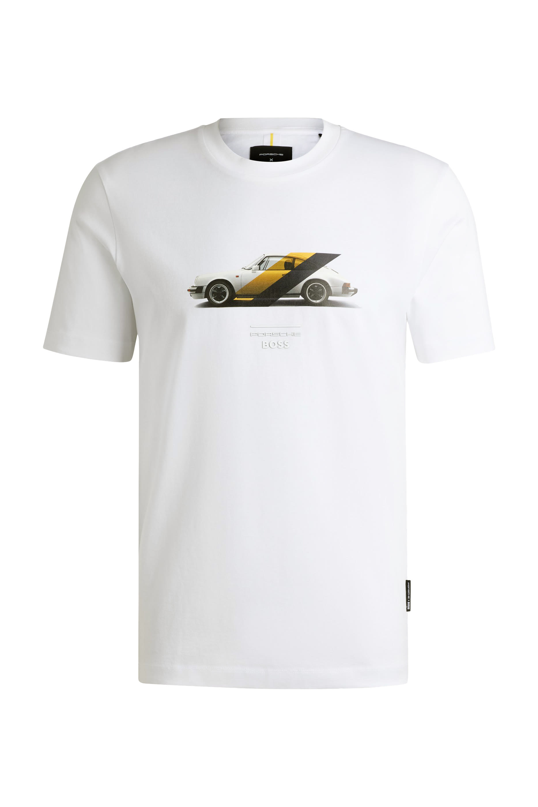 x Porsche Mercerised Cotton T-Shirt