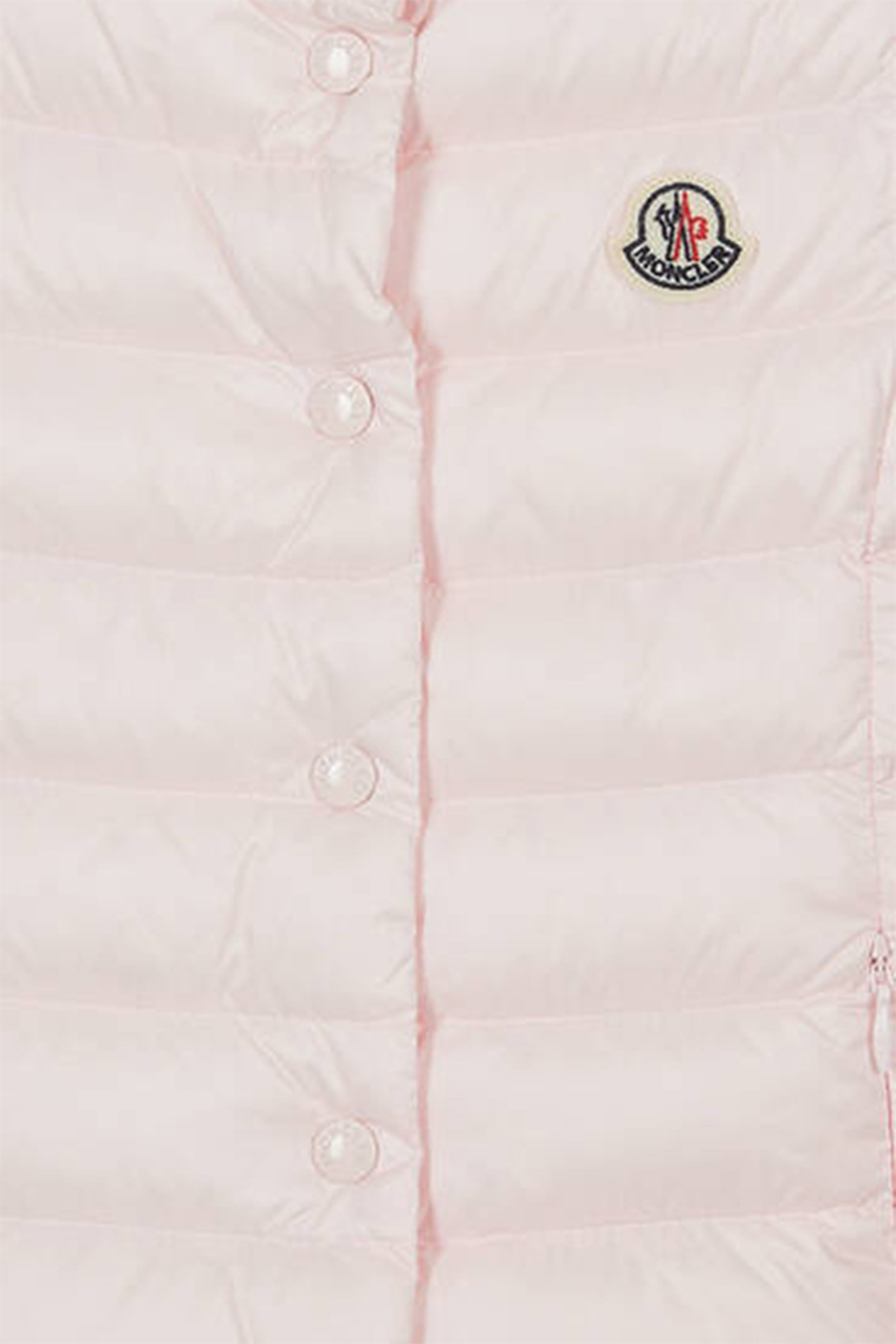 Kids Logo-Patch Padded Gilet
