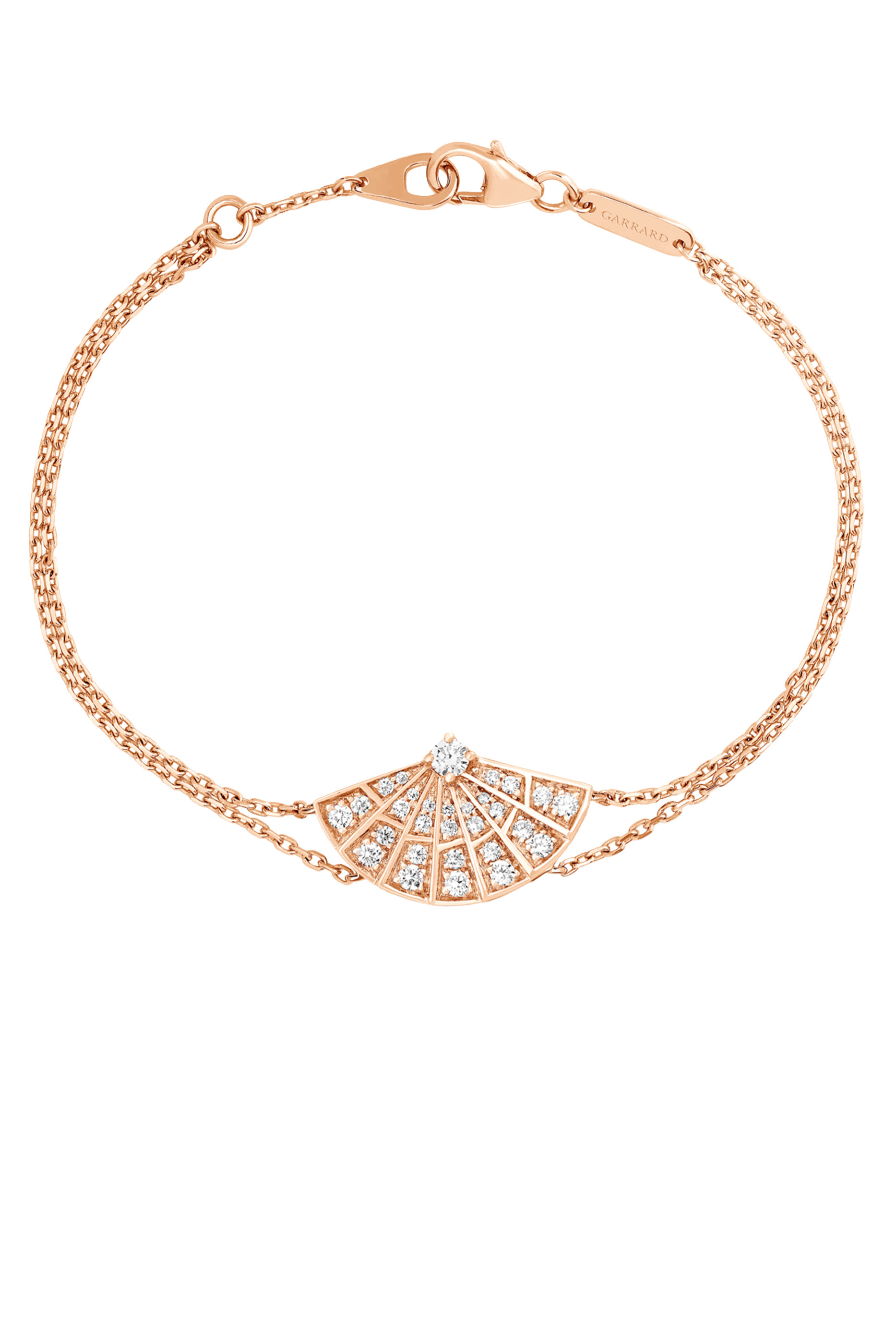 Fanfare Symphony Mini Icons Bracelet, 18k Rose Gold & Diamonds