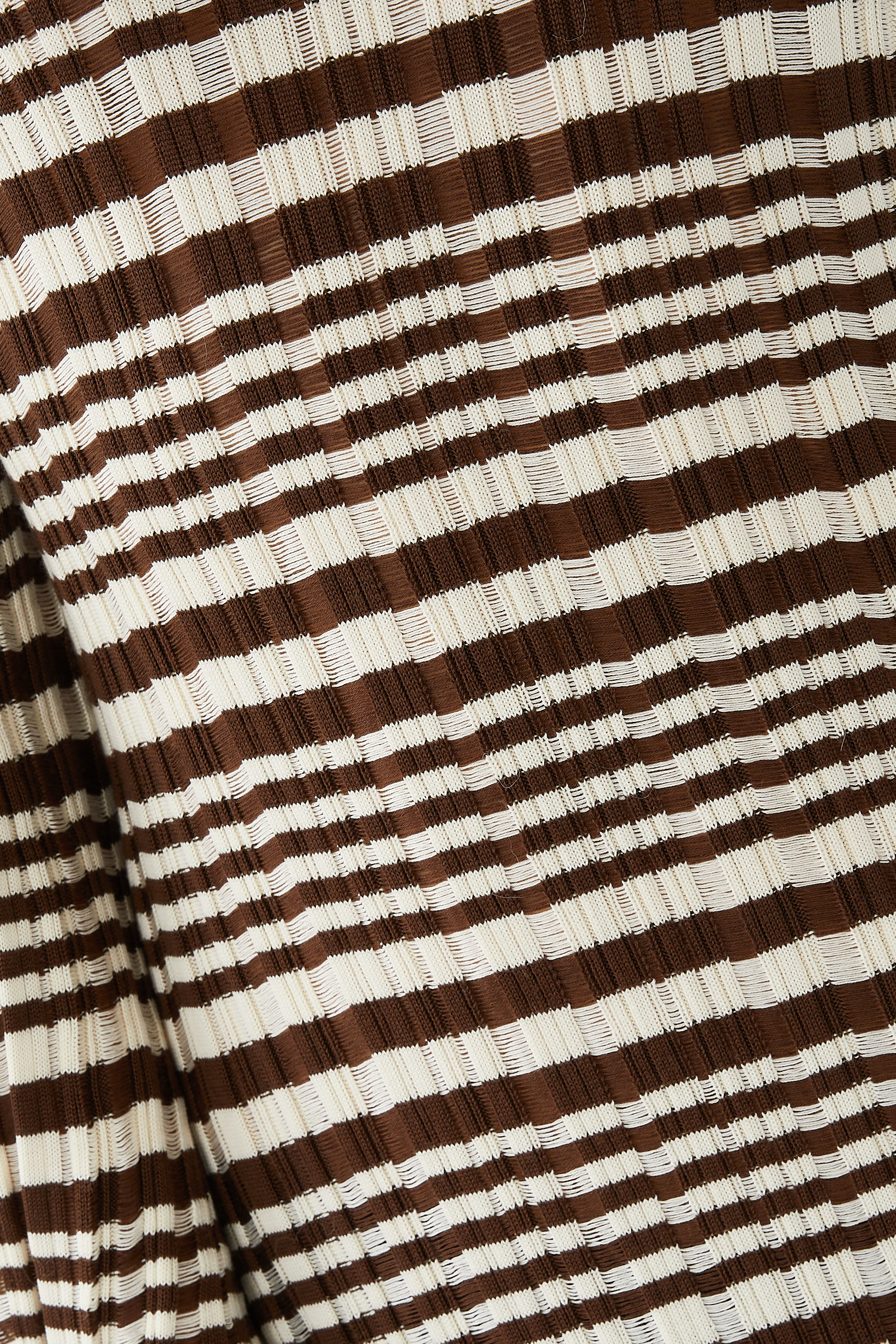 Rib Stripe Maxi Dress