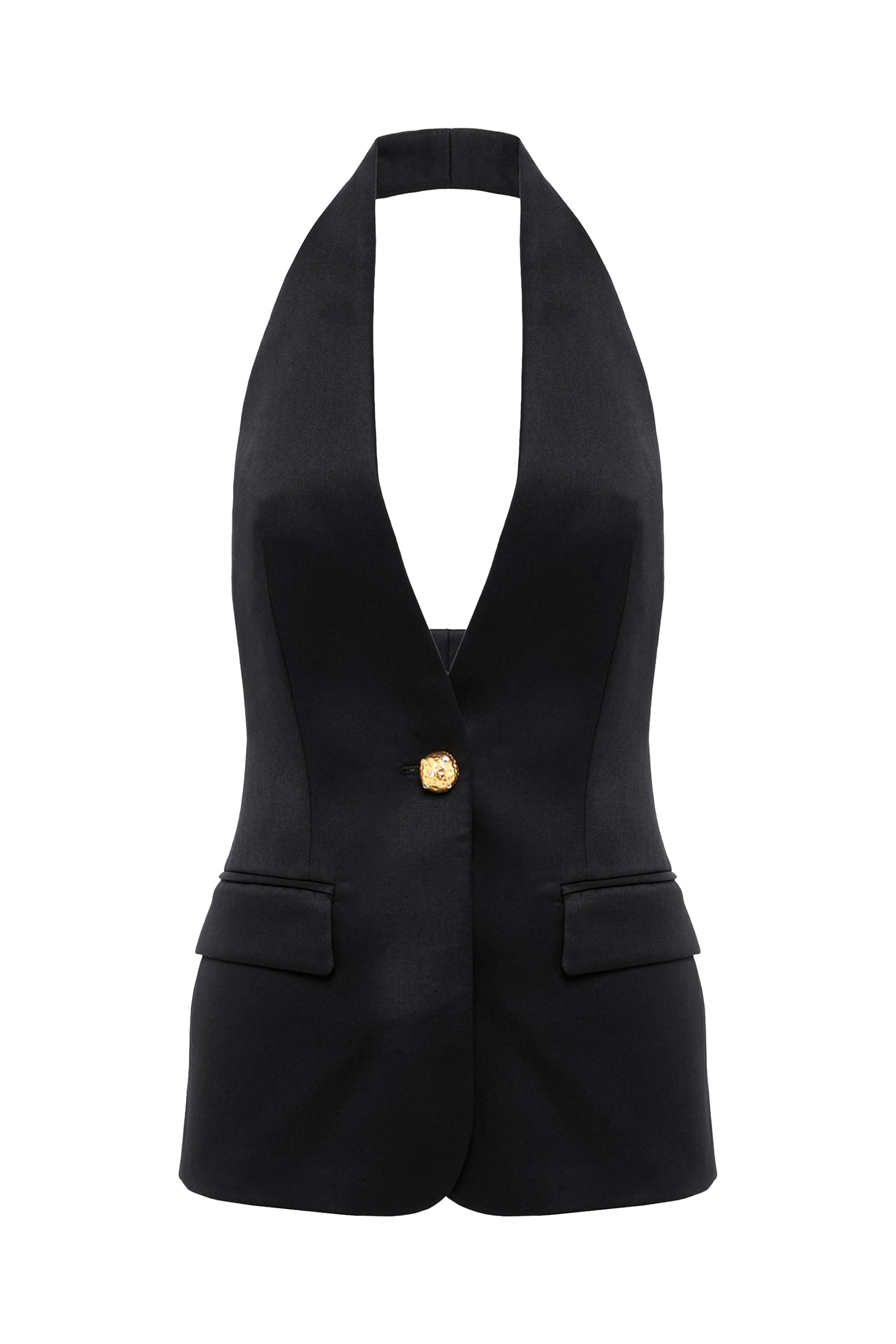 Tailored Vest in Virgin Wool