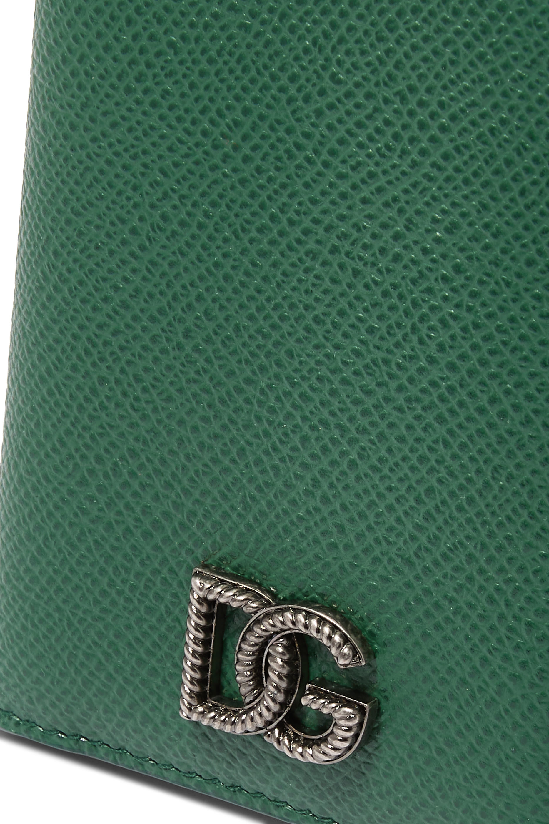 DG Logo Calfskin Card Holder