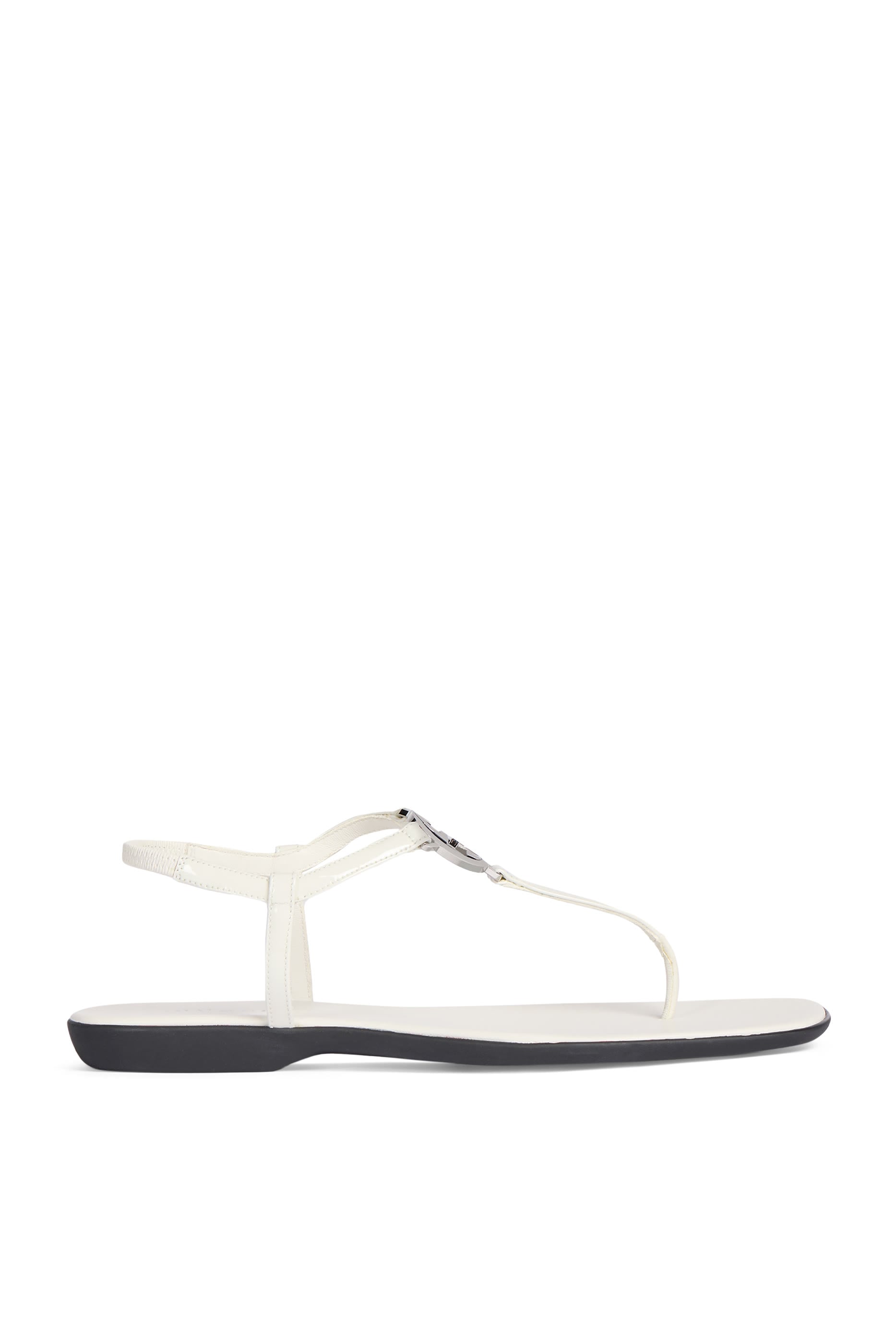 Thong Sandals With Interlocking G 