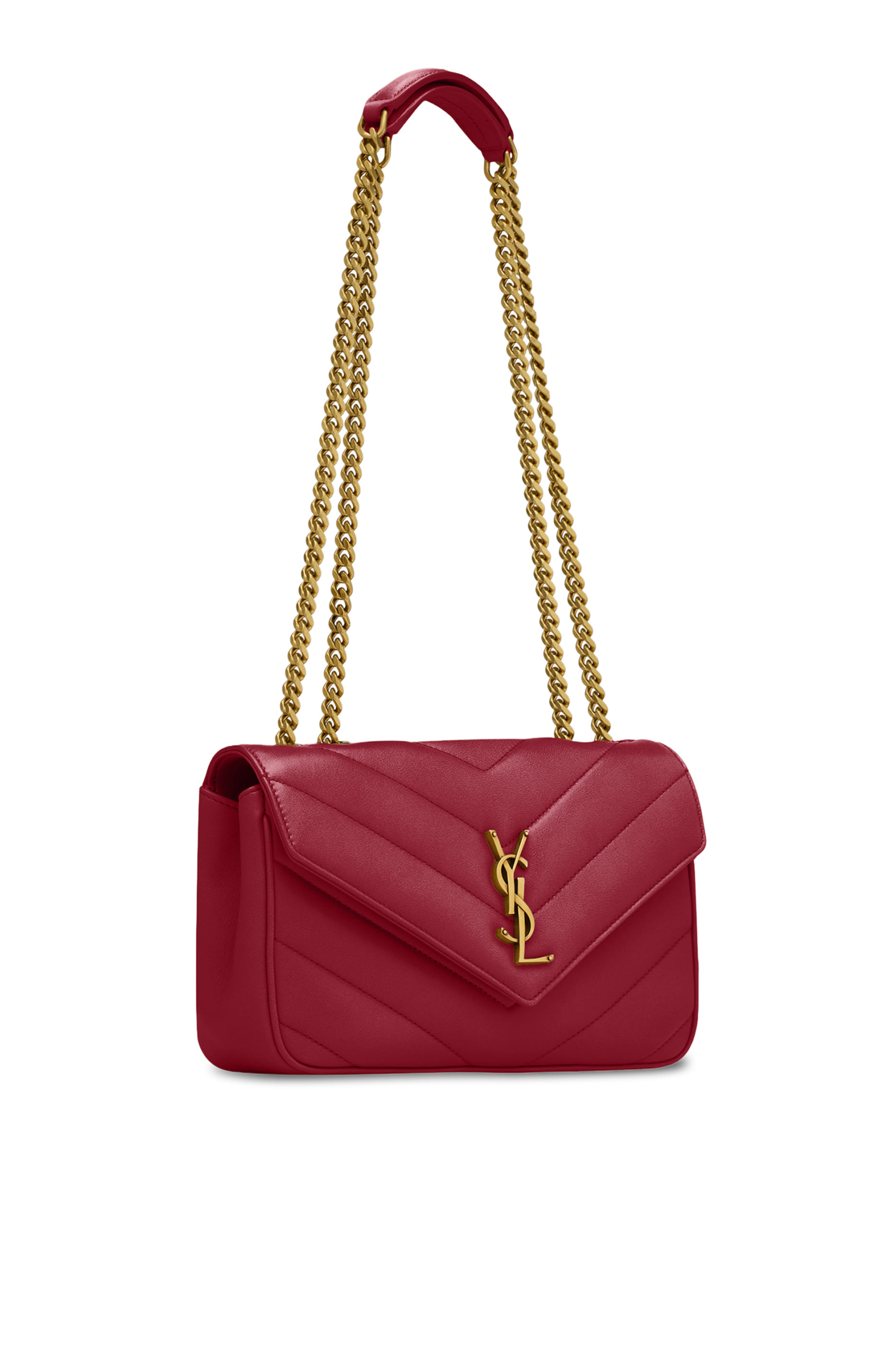 Loulou Small Handbag in Matelassé Lambskin