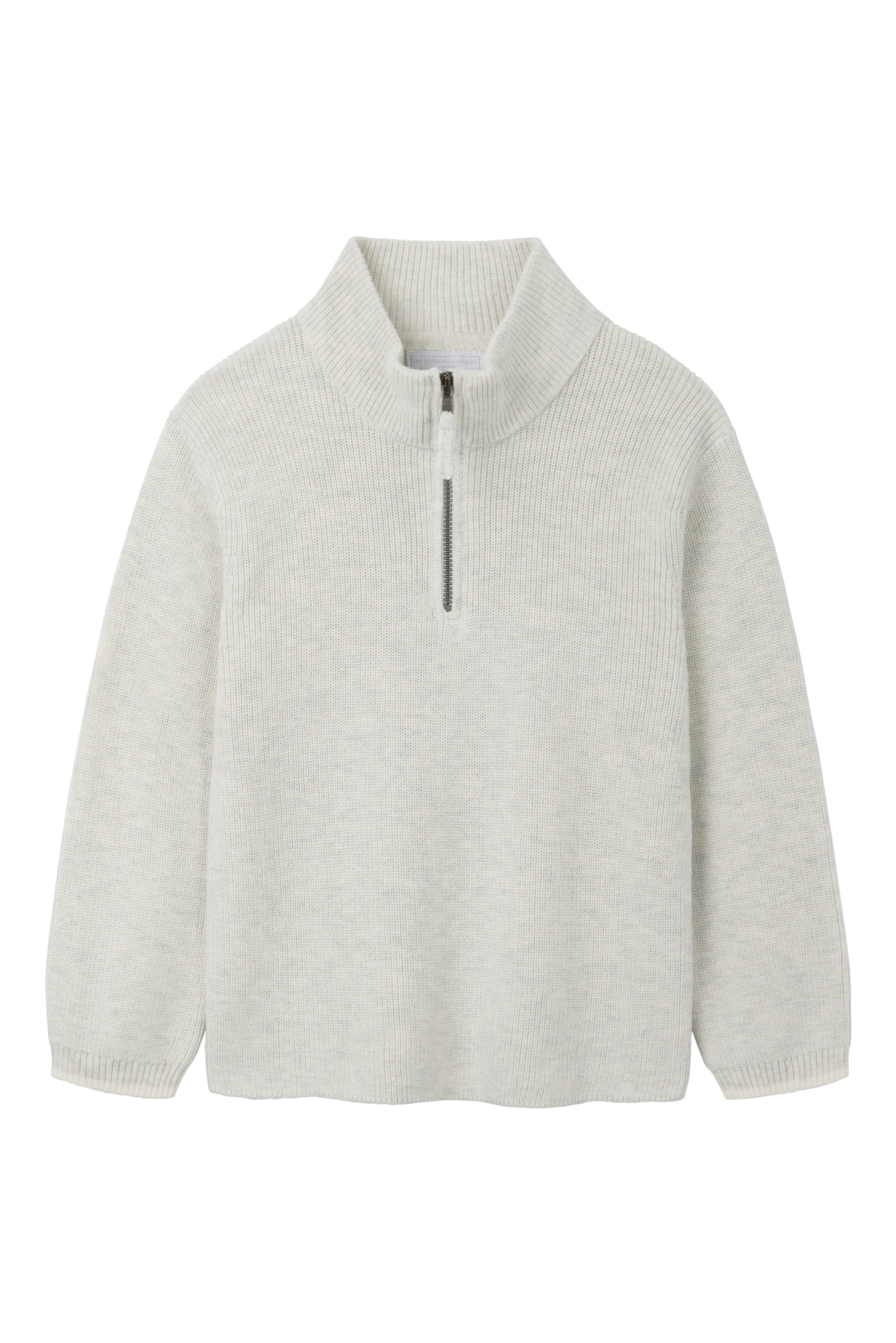 Kids Rib Half Zip Jumper Organic Cotton