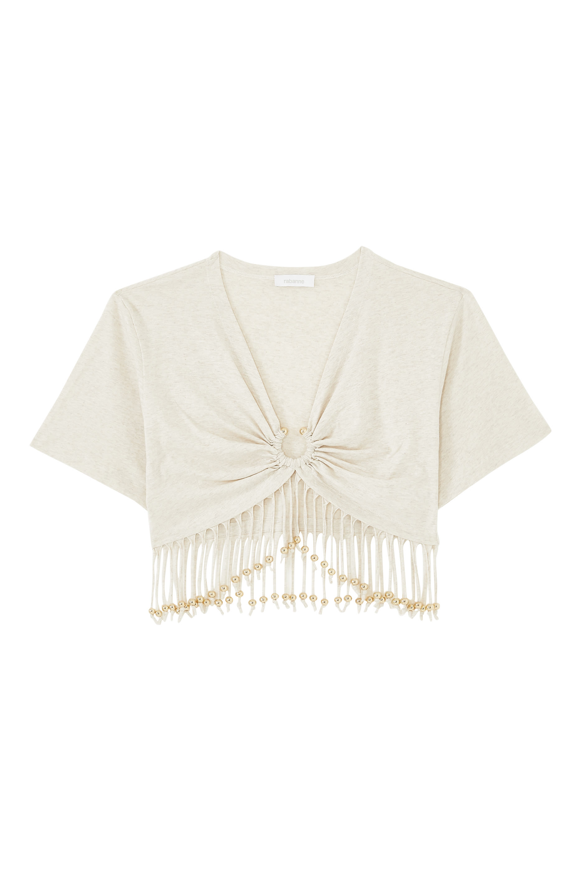 Cropped Embellished Top