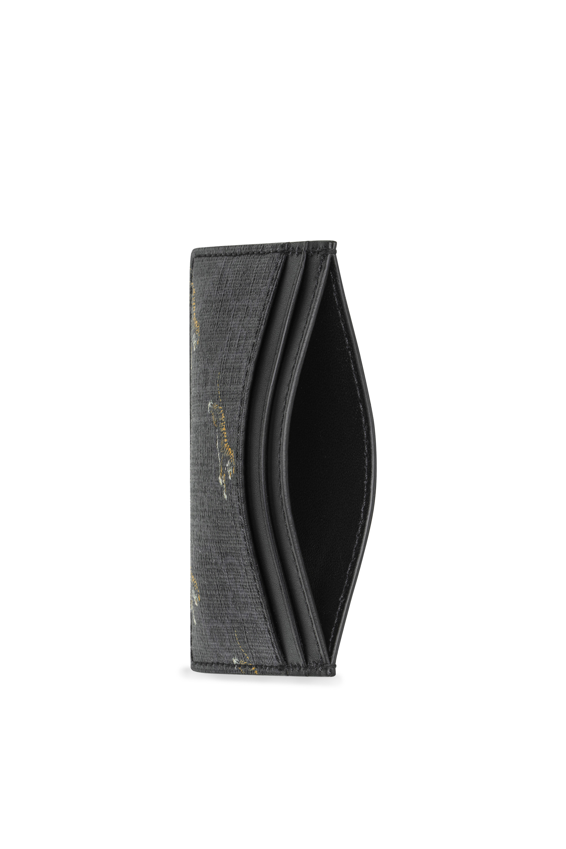 GG Supreme Tiger Print Card Case