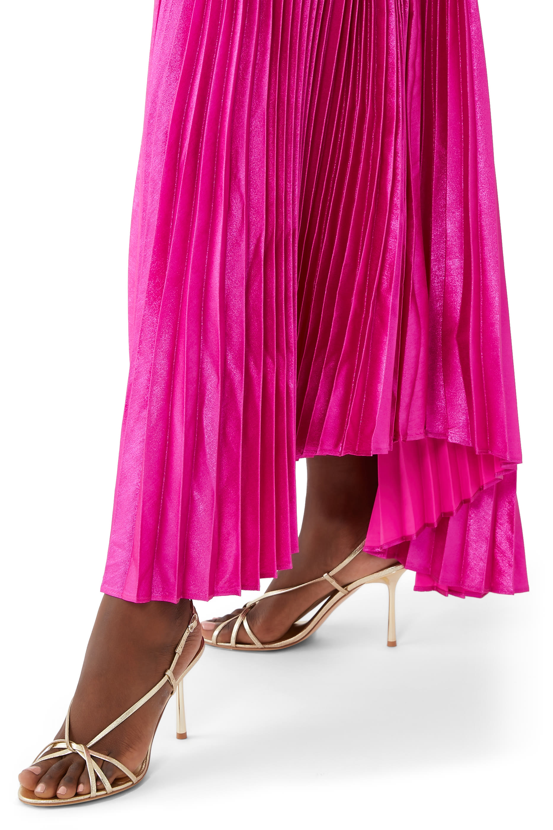 Entwined Metallic 90 Sandals