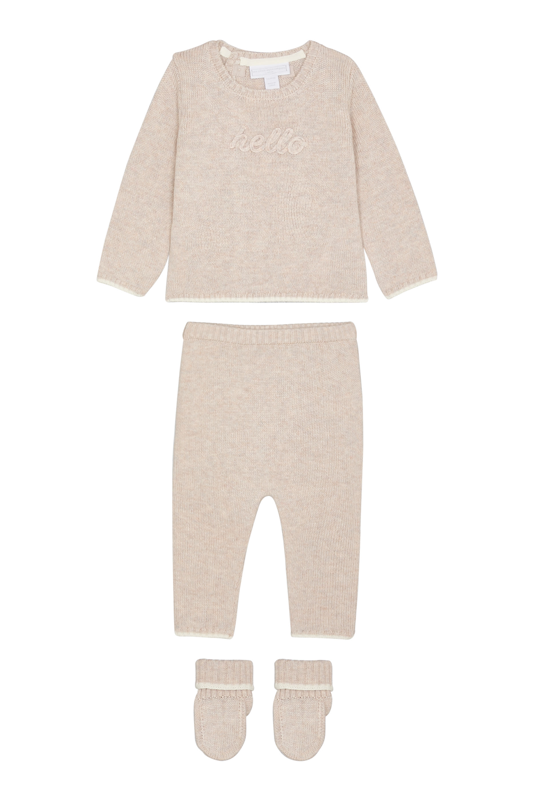 Kids  Hello Baby Knitted Gift Set