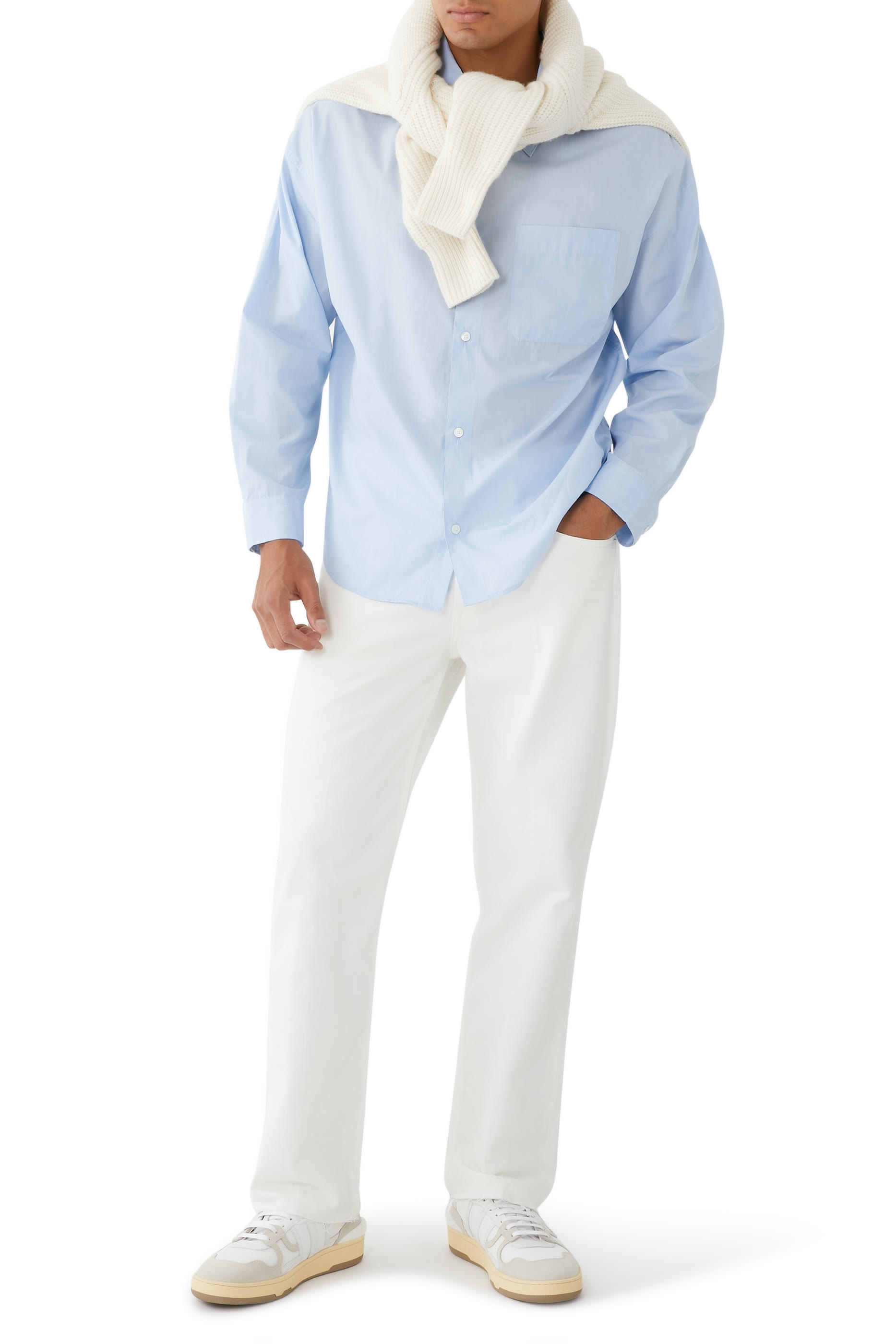 Relaxed Solid Shirt