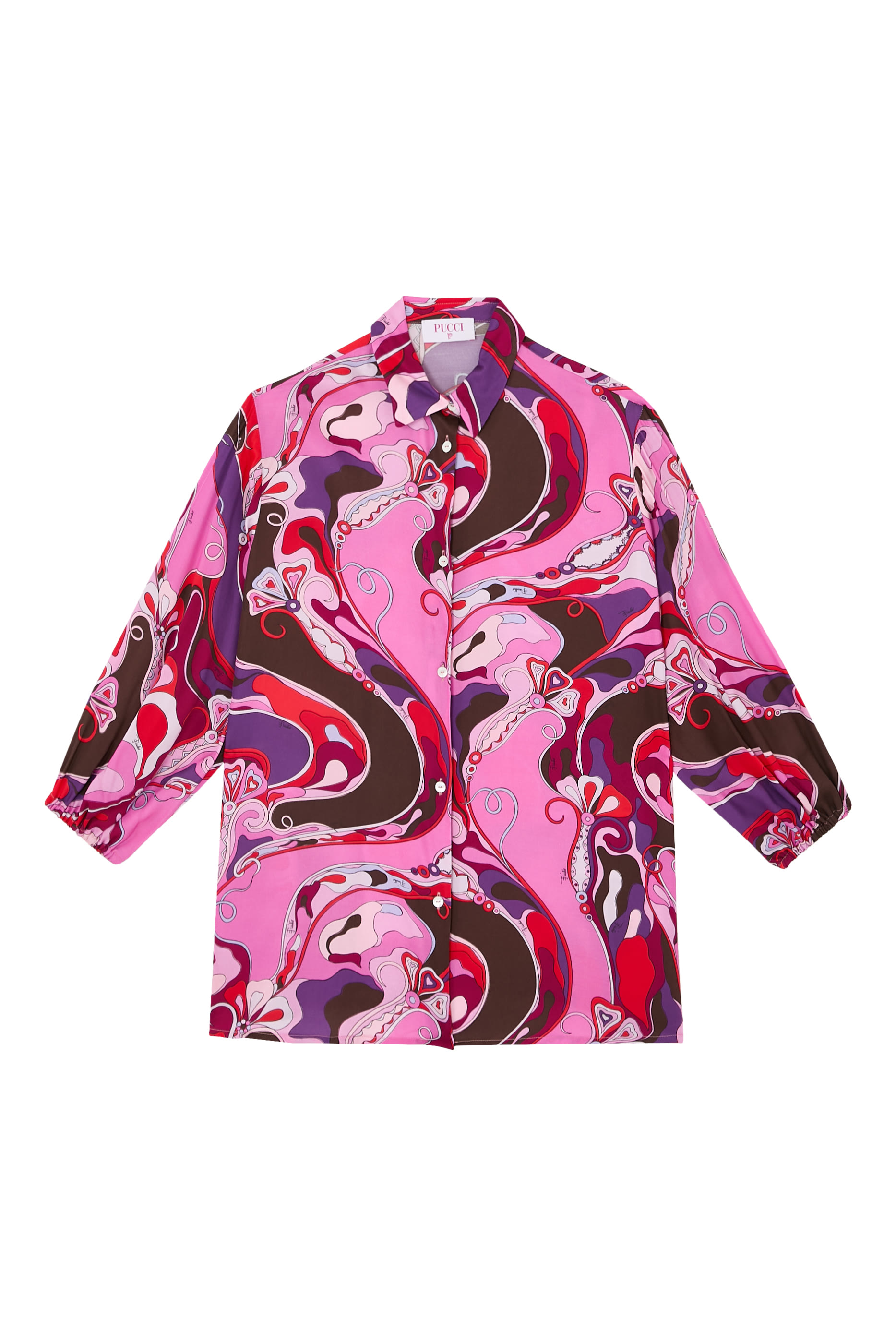 Kids Orchidee Print Shirt