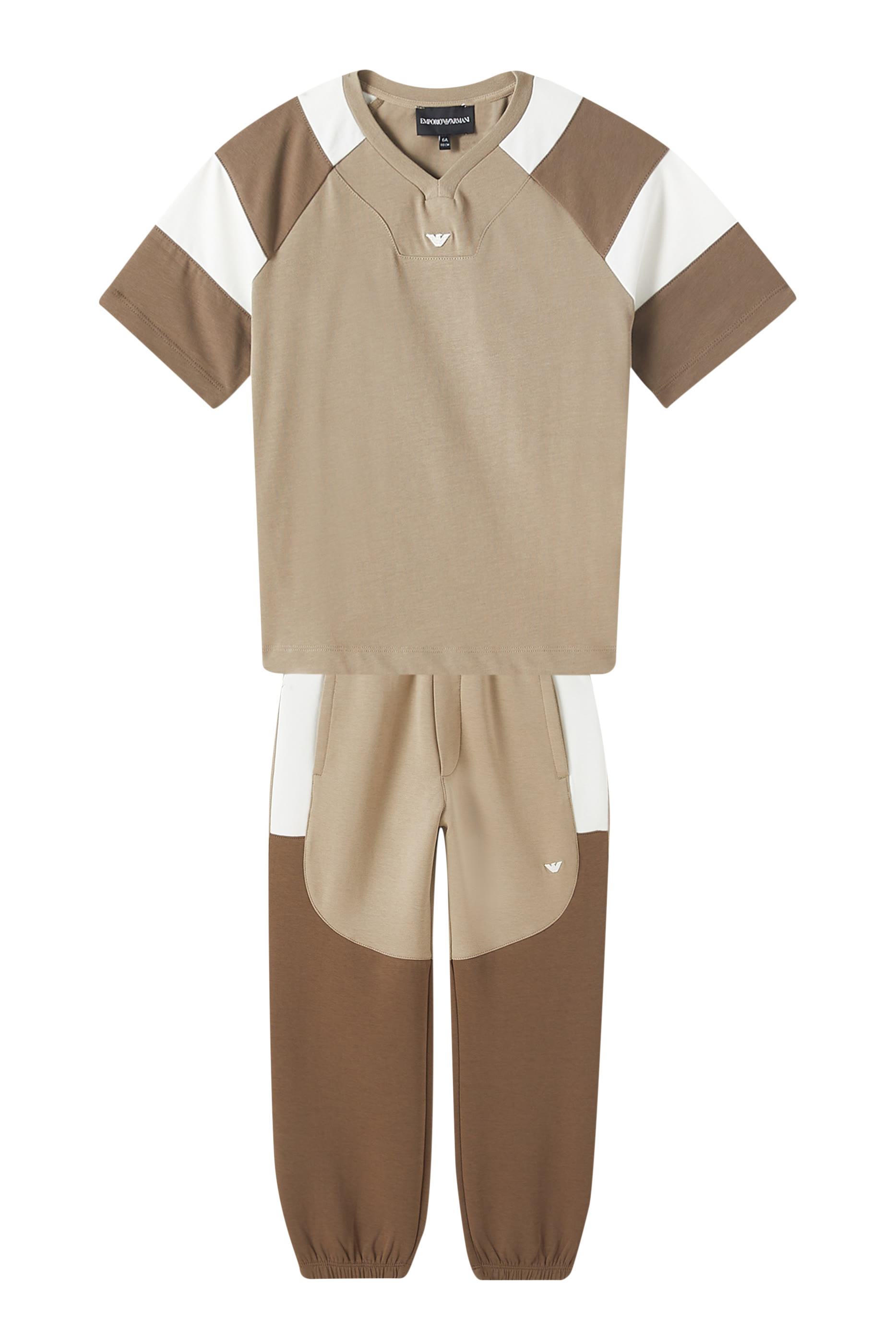 Kids Eagle Logo Jersey Trousers