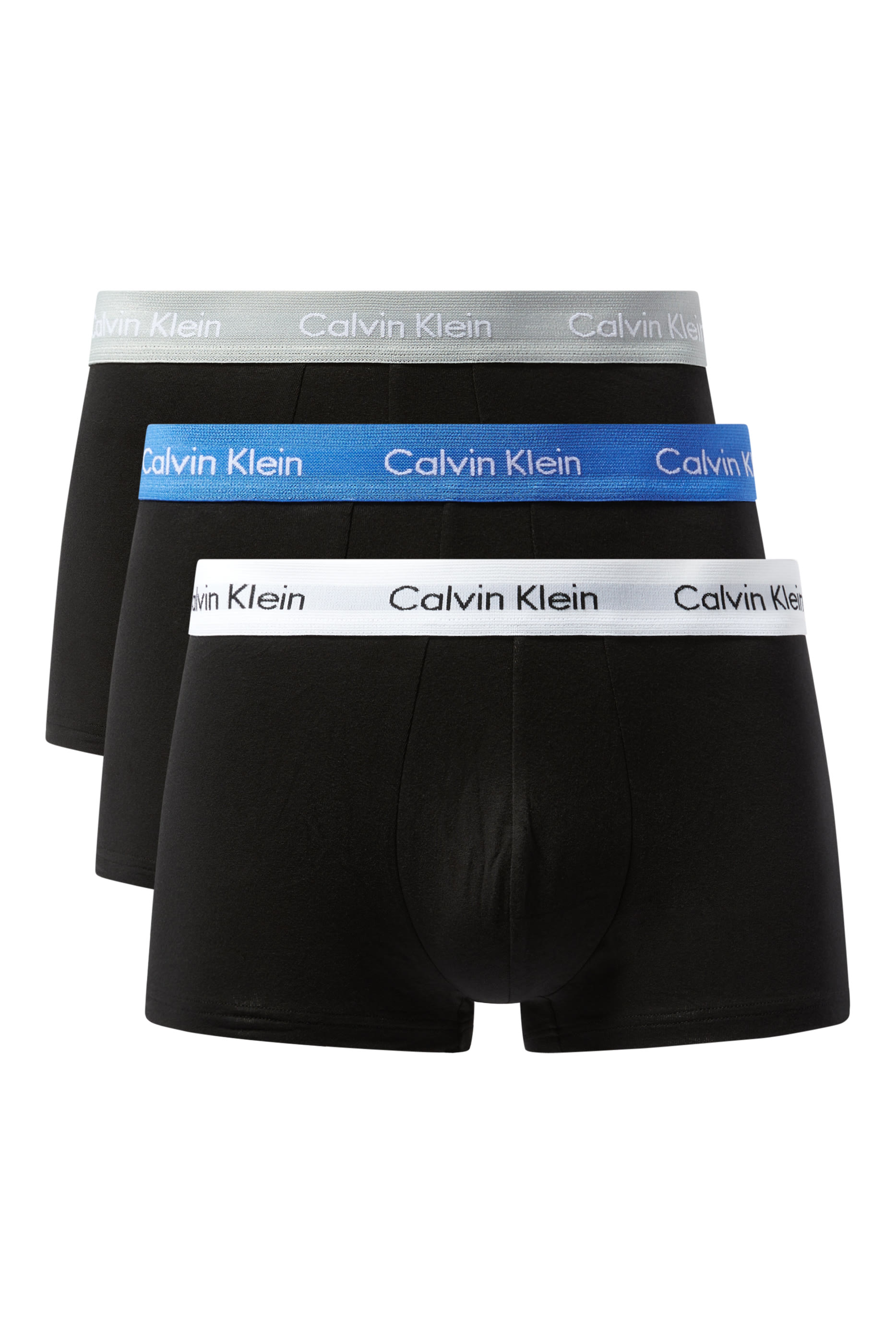 Low-Rise Trunks, Pack of 3