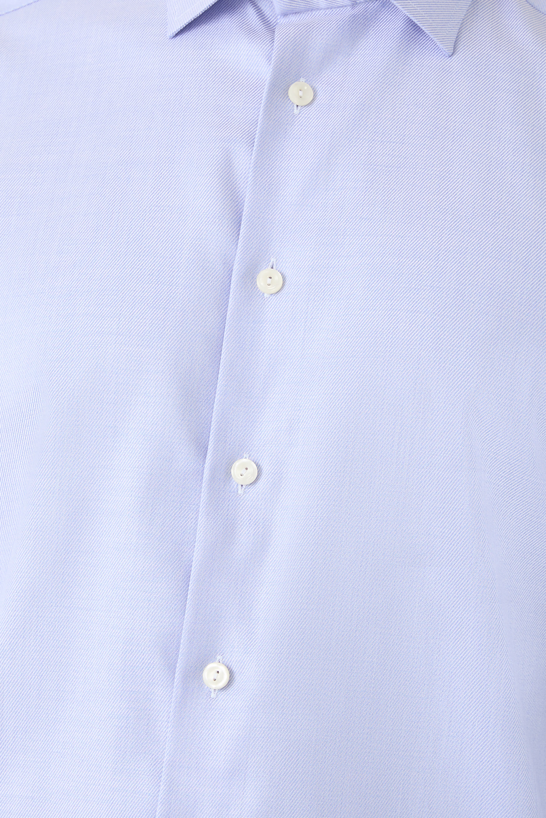 M&eacute;lange Solid Cotton TENCEL&trade; Lyocell Shirt