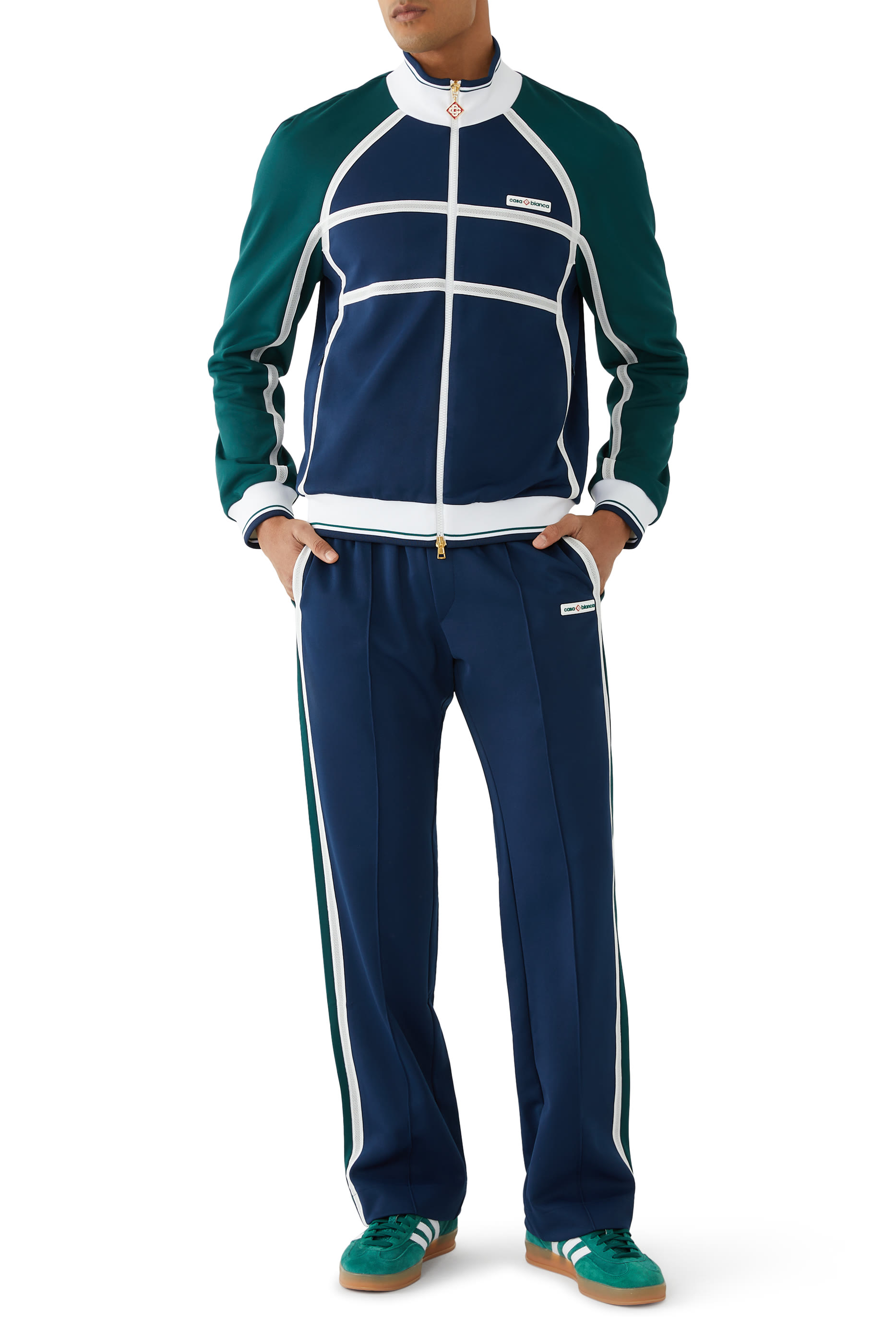 Mesh Tape Track Jacket