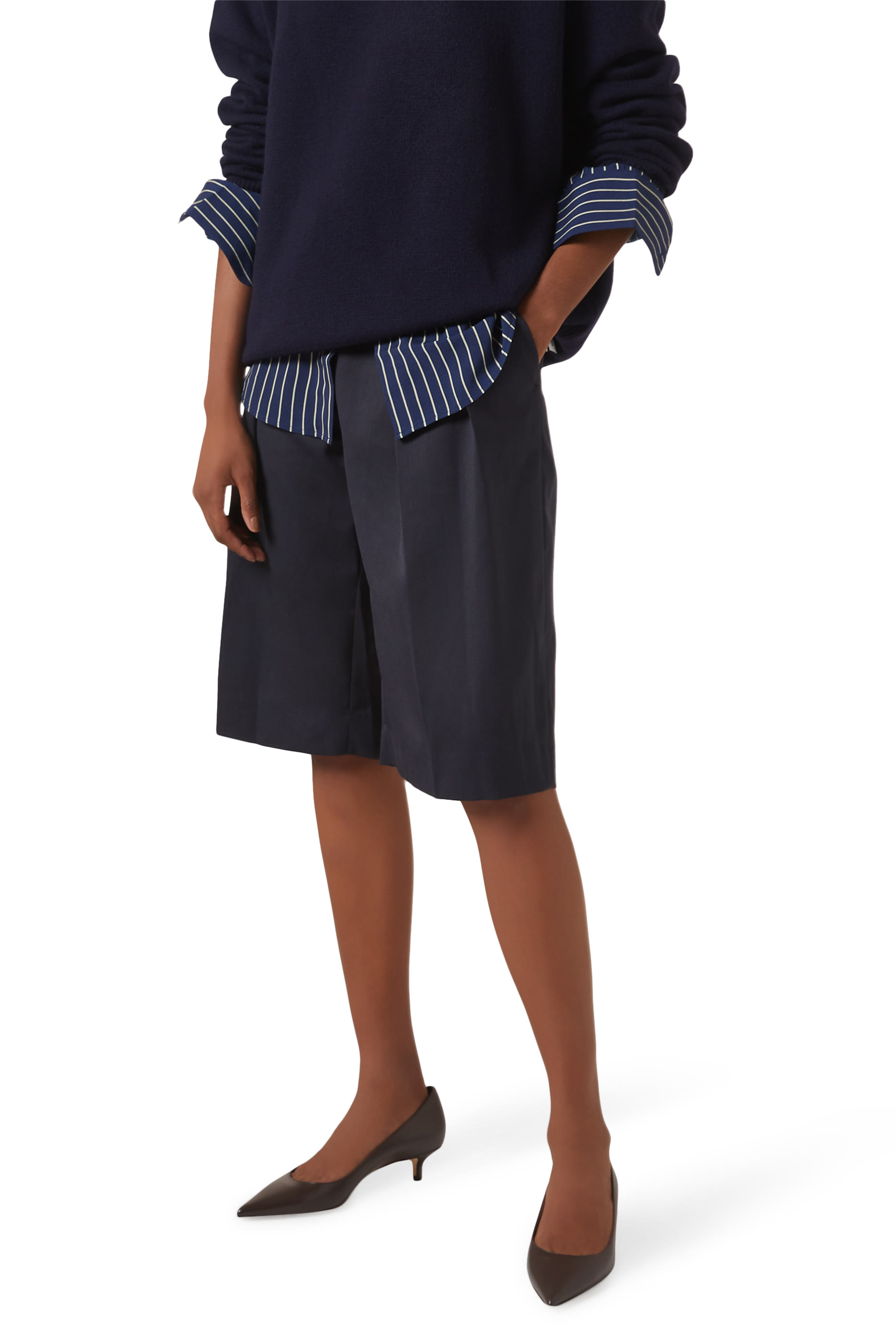 Amelia 35 Calfskin Leather Pumps