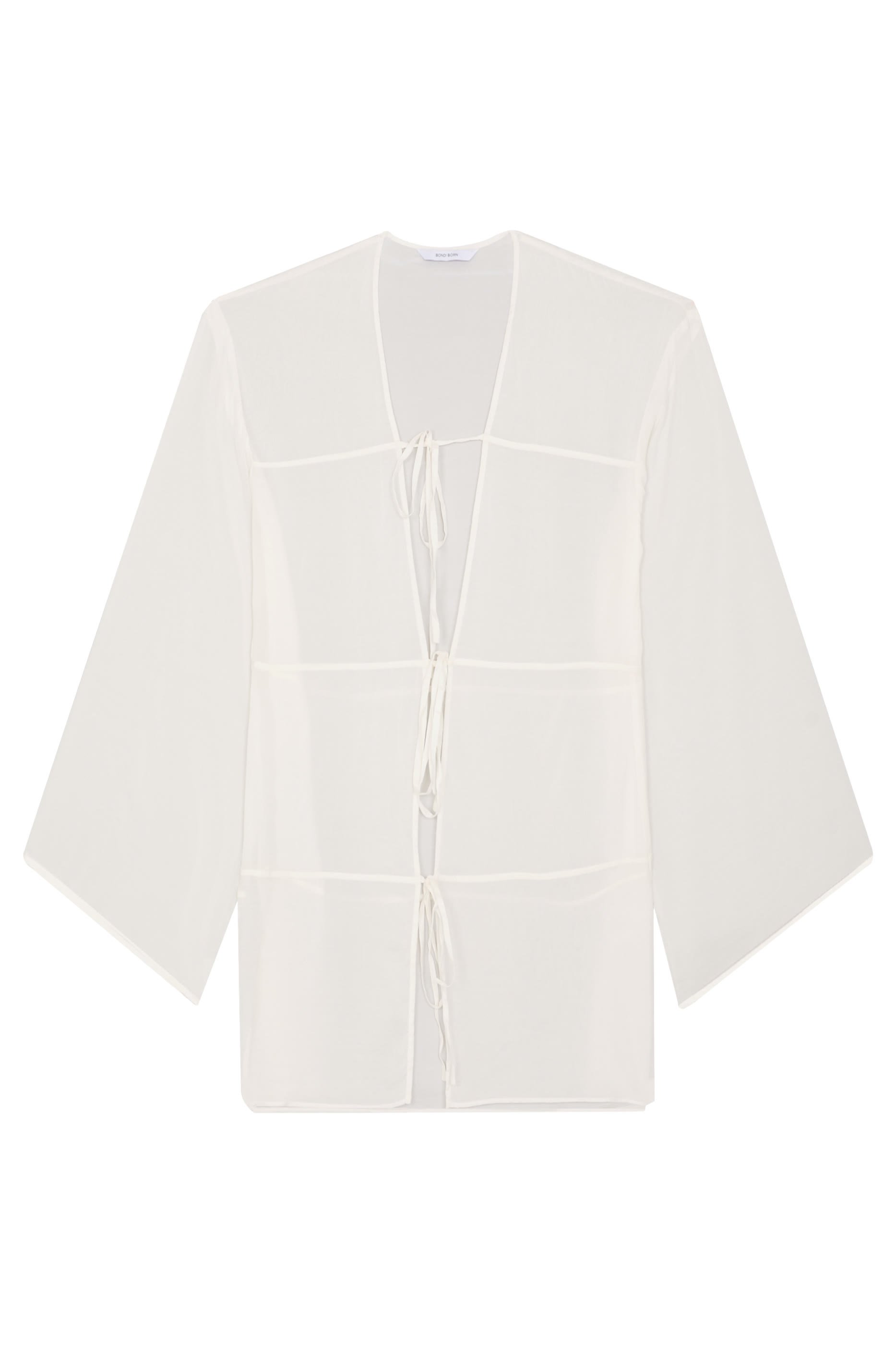 Cremona Tie-Front Mini Coverup