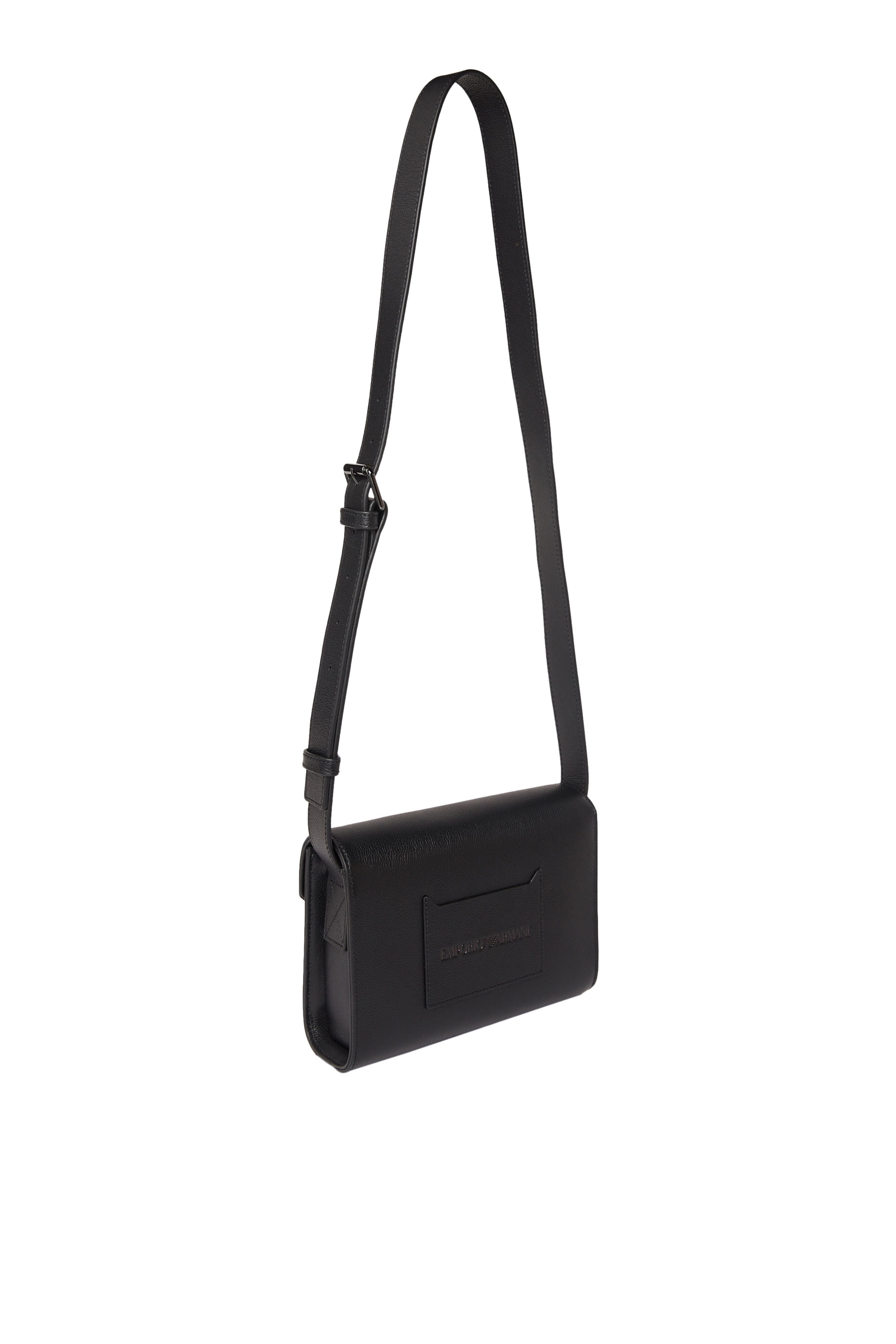 Metal Closure Crossbody Bag