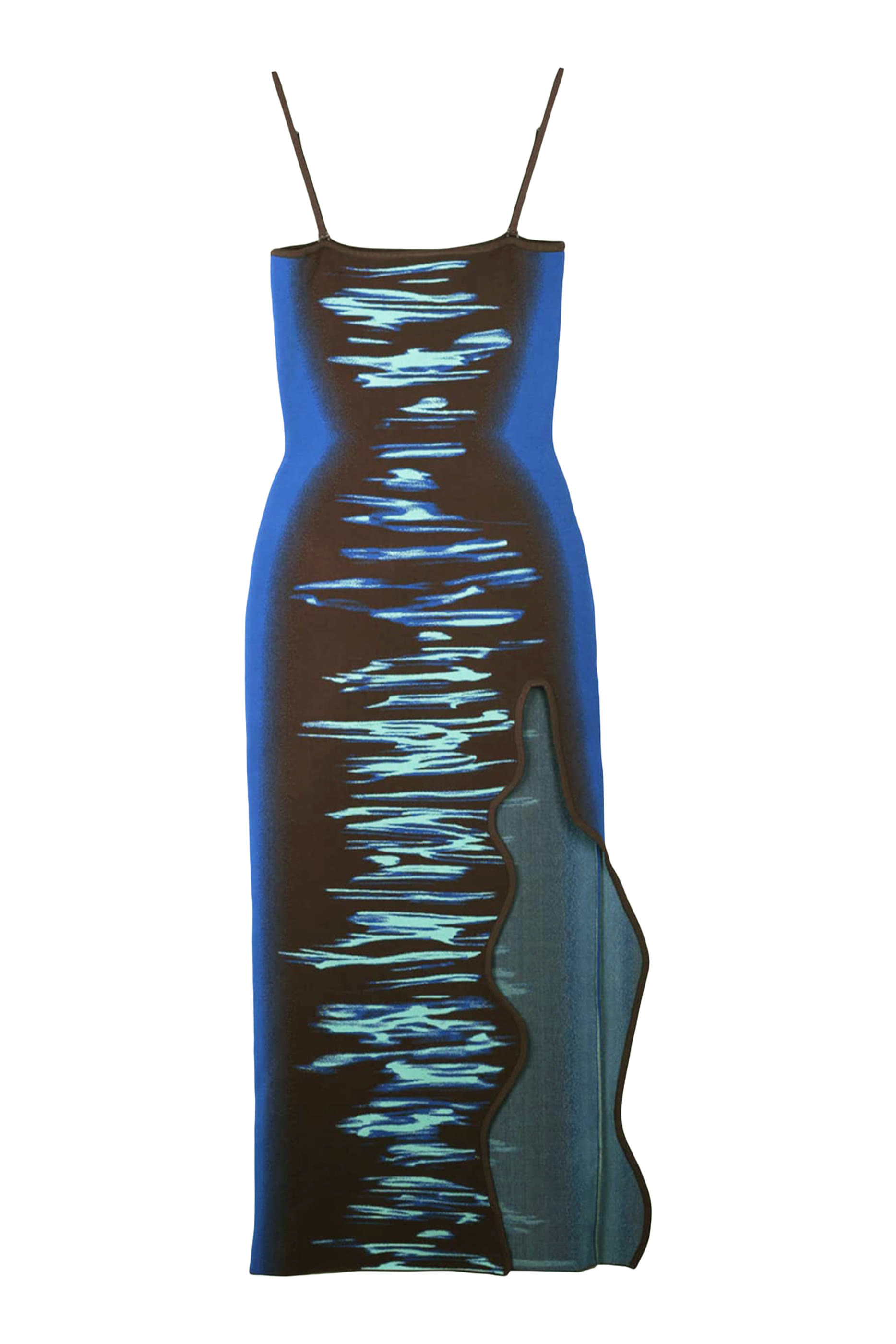 Iris Ocean Print Maxi Tank Dress